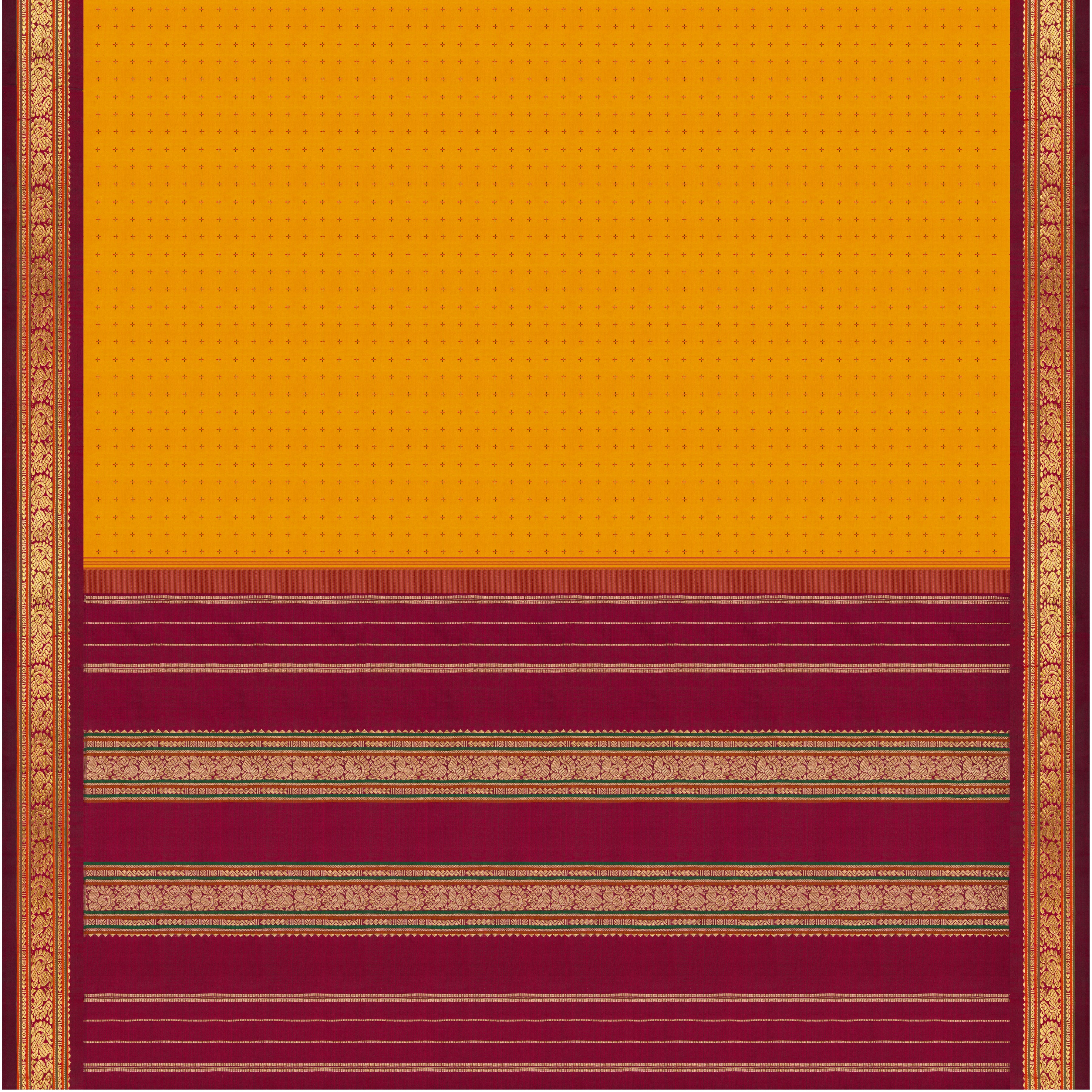 Kanakavalli Kanjivaram Silk Sari 25-595-HS001-02886 - Full View