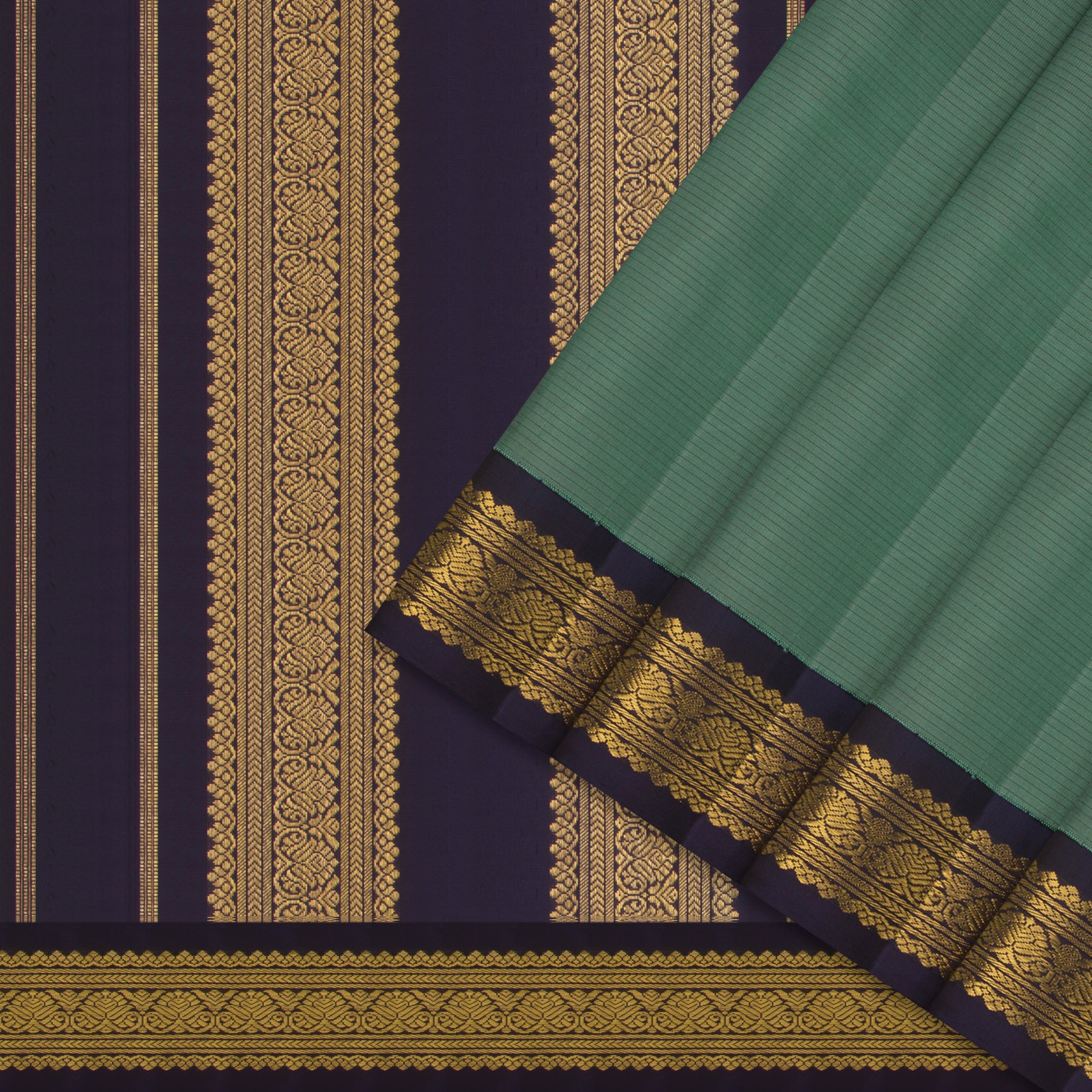 Kanakavalli Kanjivaram Silk Sari 25-595-HS001-02887 - Cover View