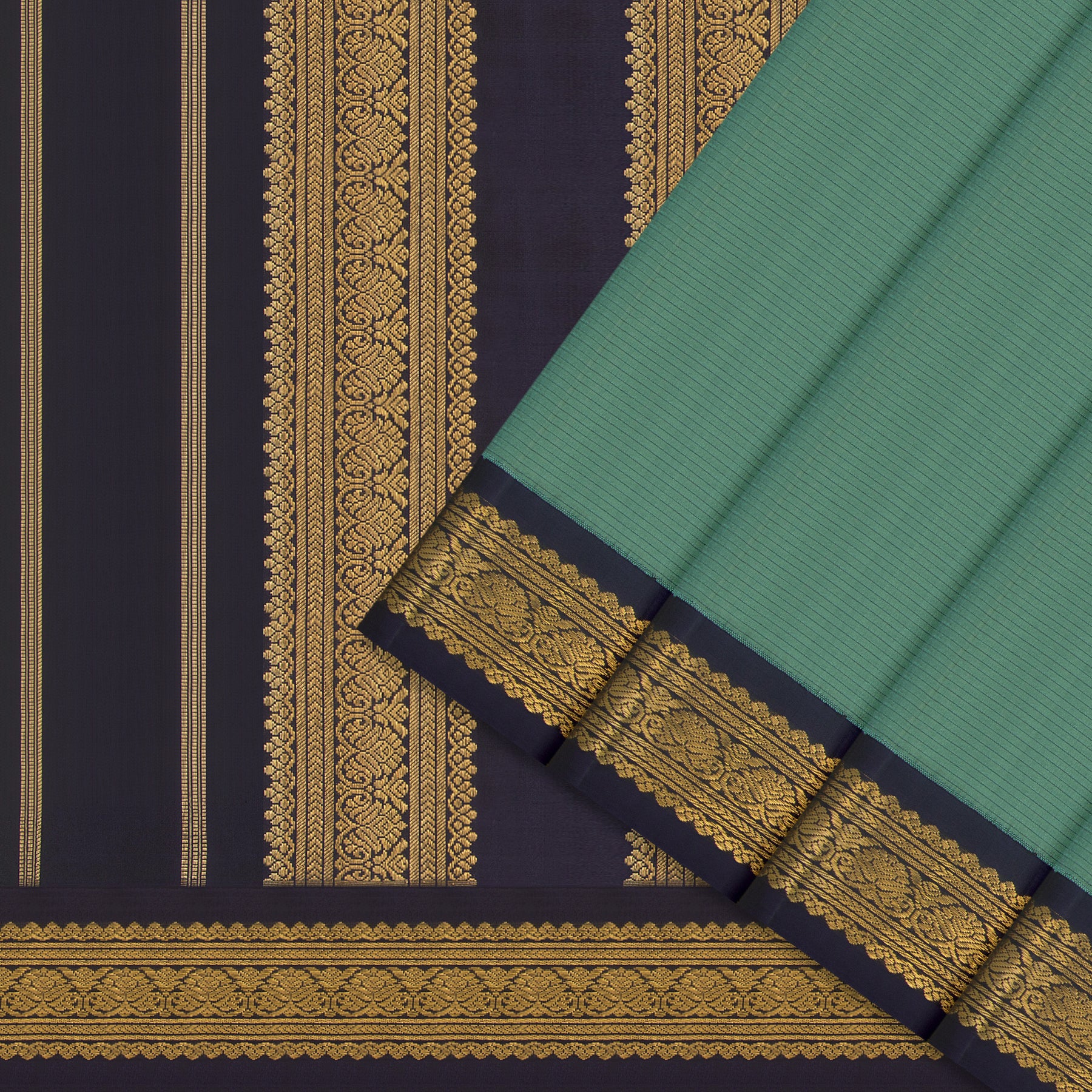 Kanakavalli Kanjivaram Silk Sari 25-595-HS001-02888 - Cover View
