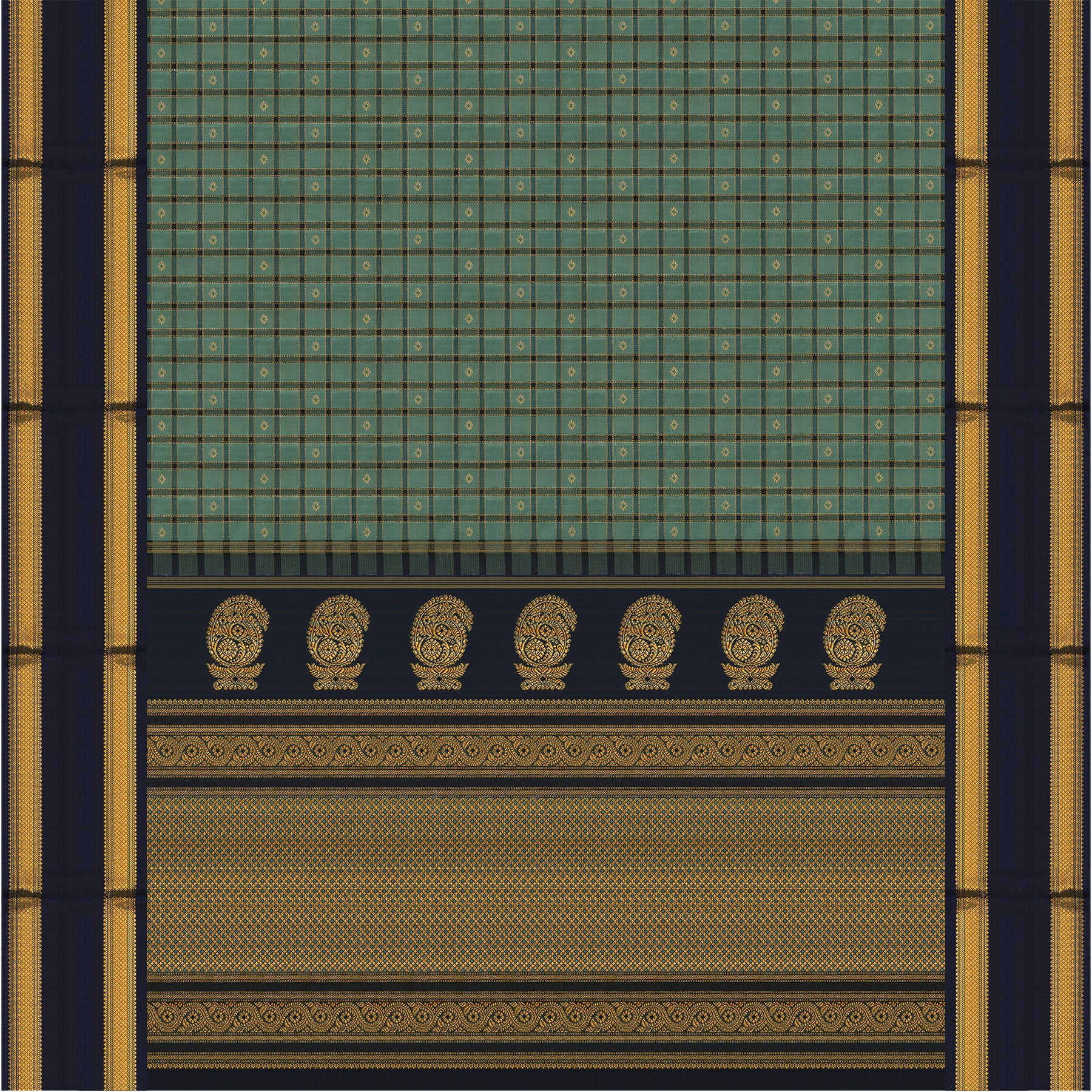 Kanakavalli Kanjivaram Silk Sari 25-595-HS001-02895 - Full View