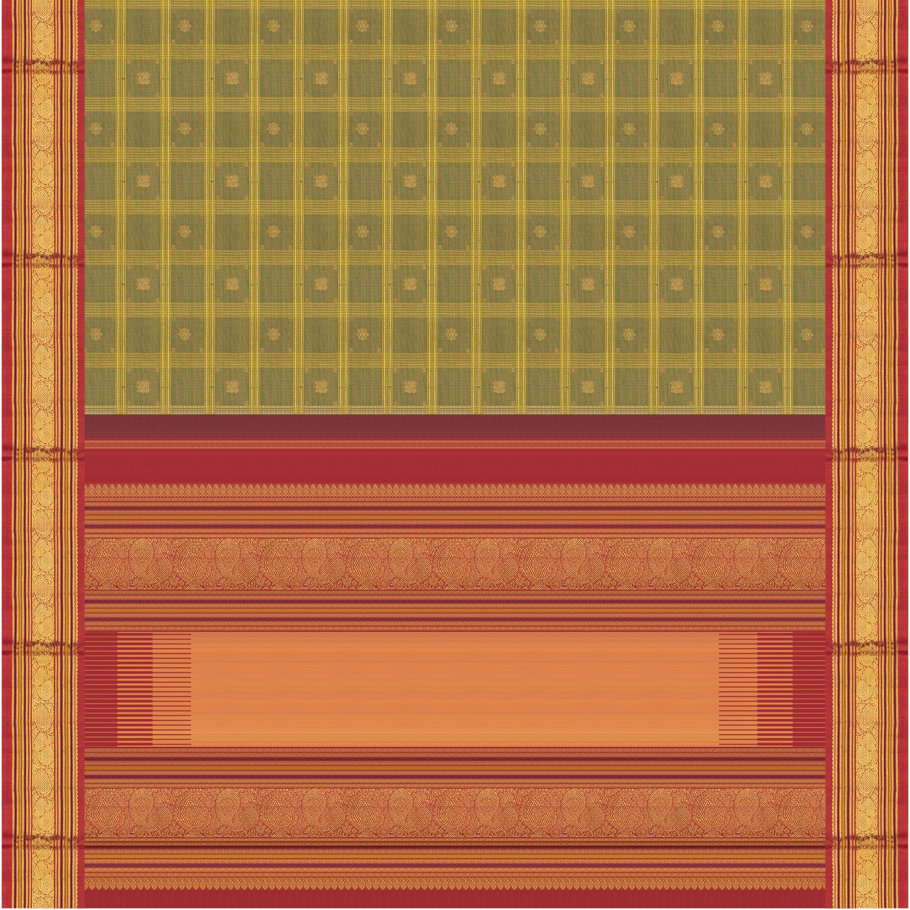 Kanakavalli Kanjivaram Silk Sari 25-595-HS001-02897 - Full View