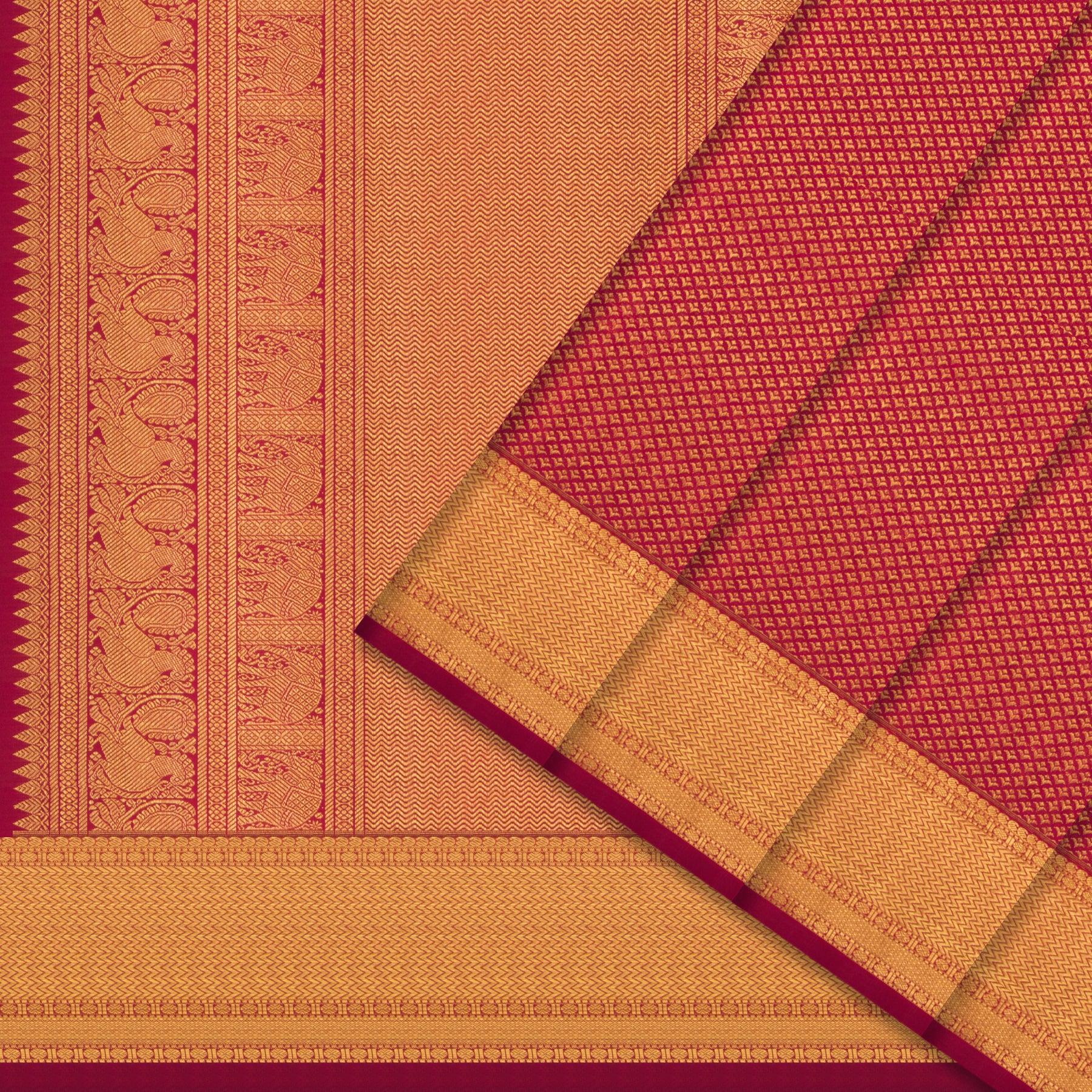 Kanakavalli Kanjivaram Silk Sari 25-595-HS001-02905 - Cover View