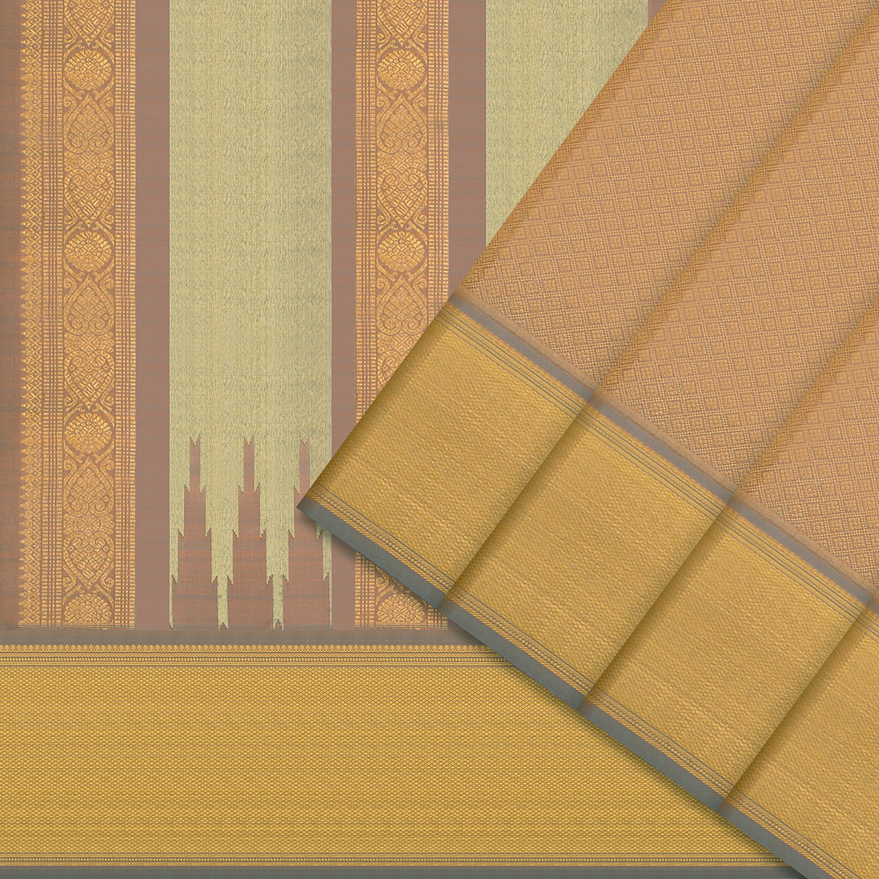 Kanakavalli Kanjivaram Silk Sari 25-595-HS001-02913 - Cover View