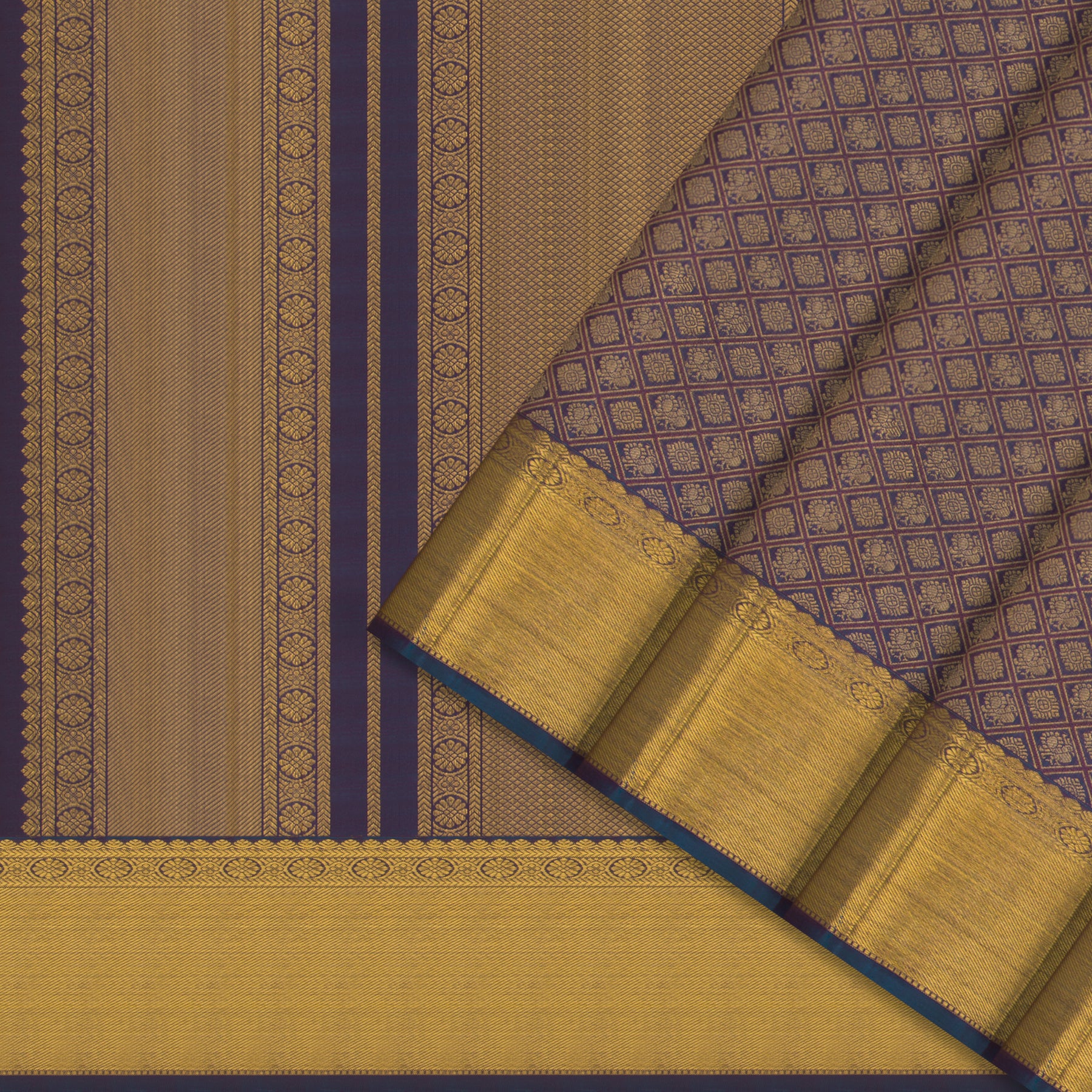 Kanakavalli Kanjivaram Silk Sari 25-595-HS001-02915 - Cover View