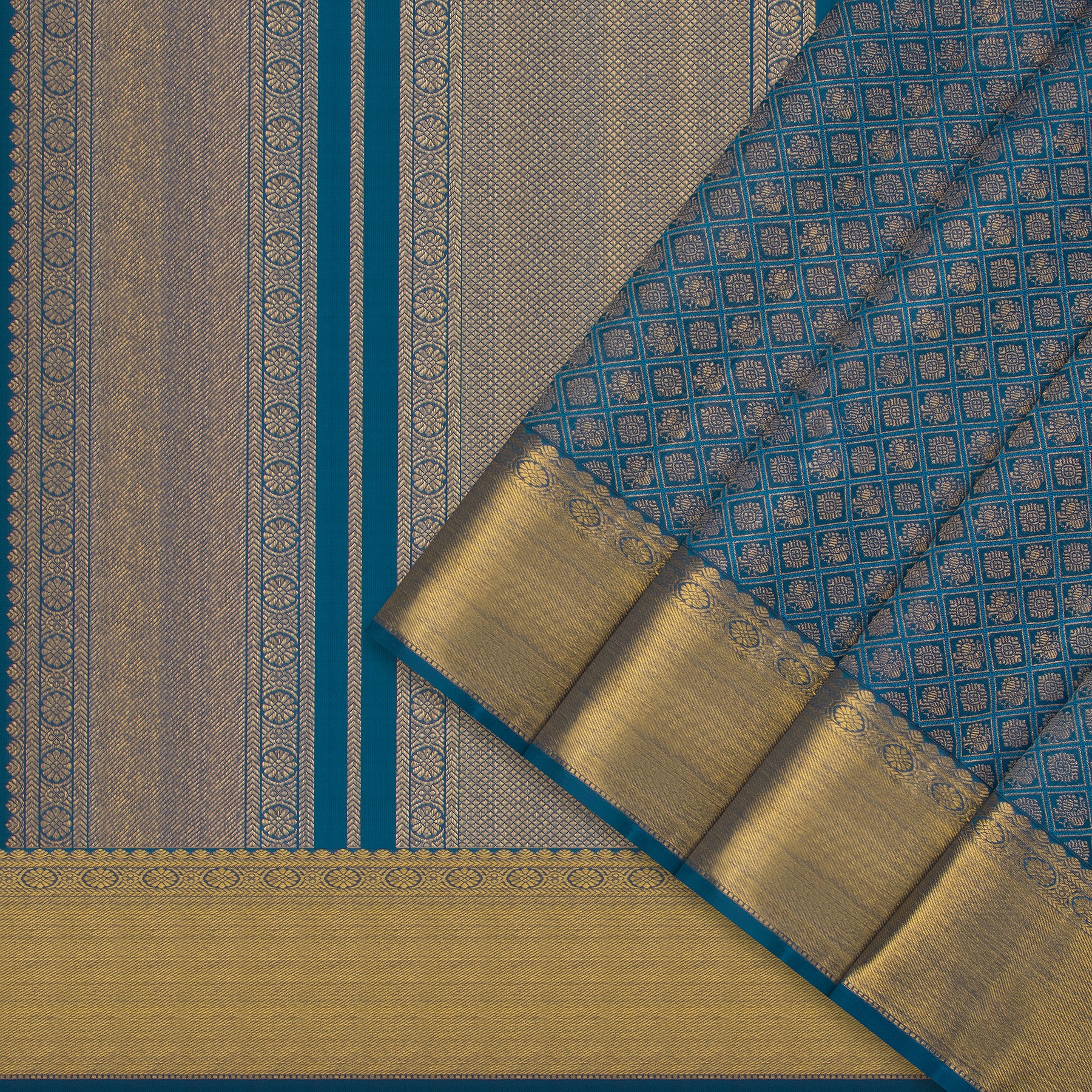 Kanakavalli Kanjivaram Silk Sari 25-595-HS001-02920 - Cover View