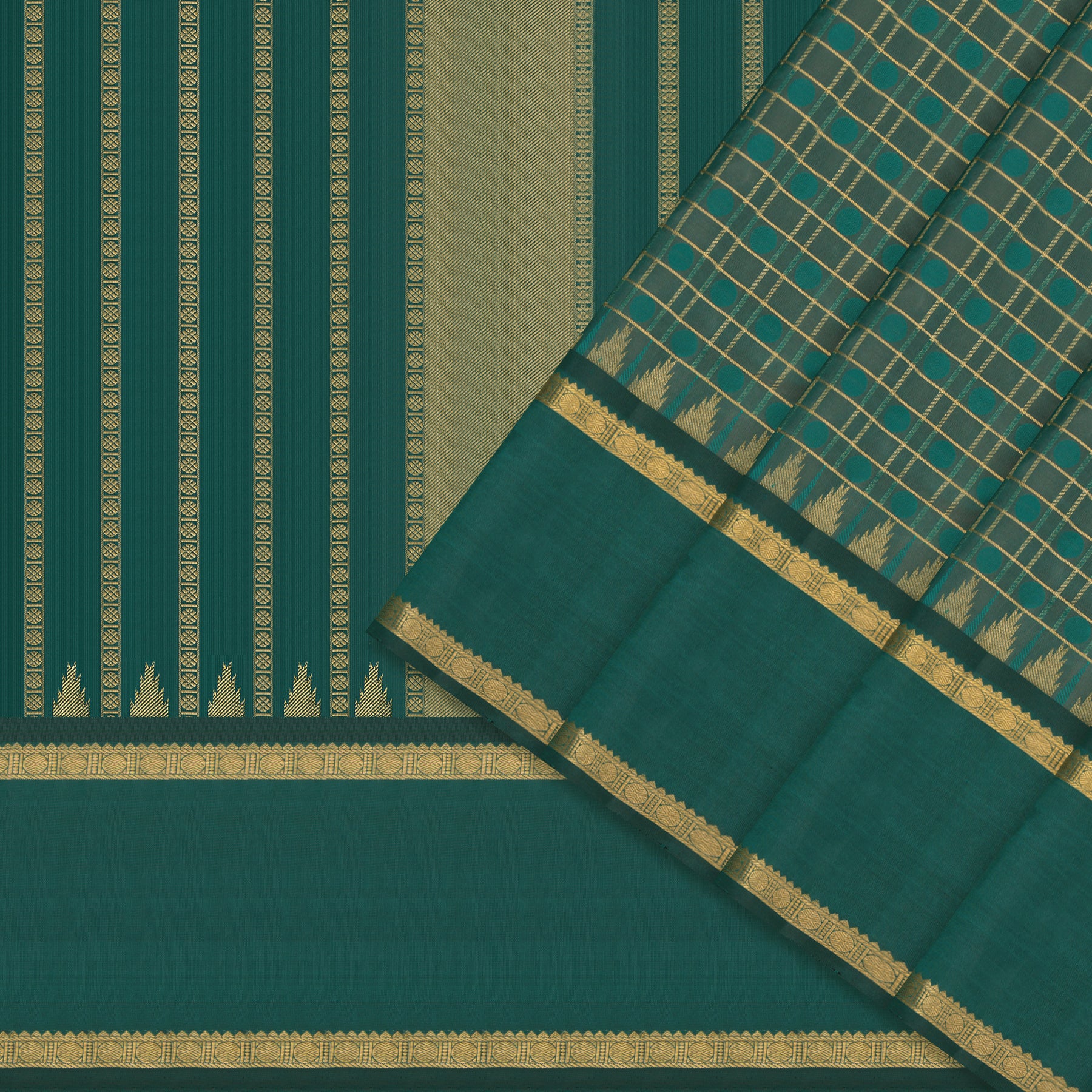 Kanakavalli Kanjivaram Silk Sari 25-595-HS001-02933 - Cover View