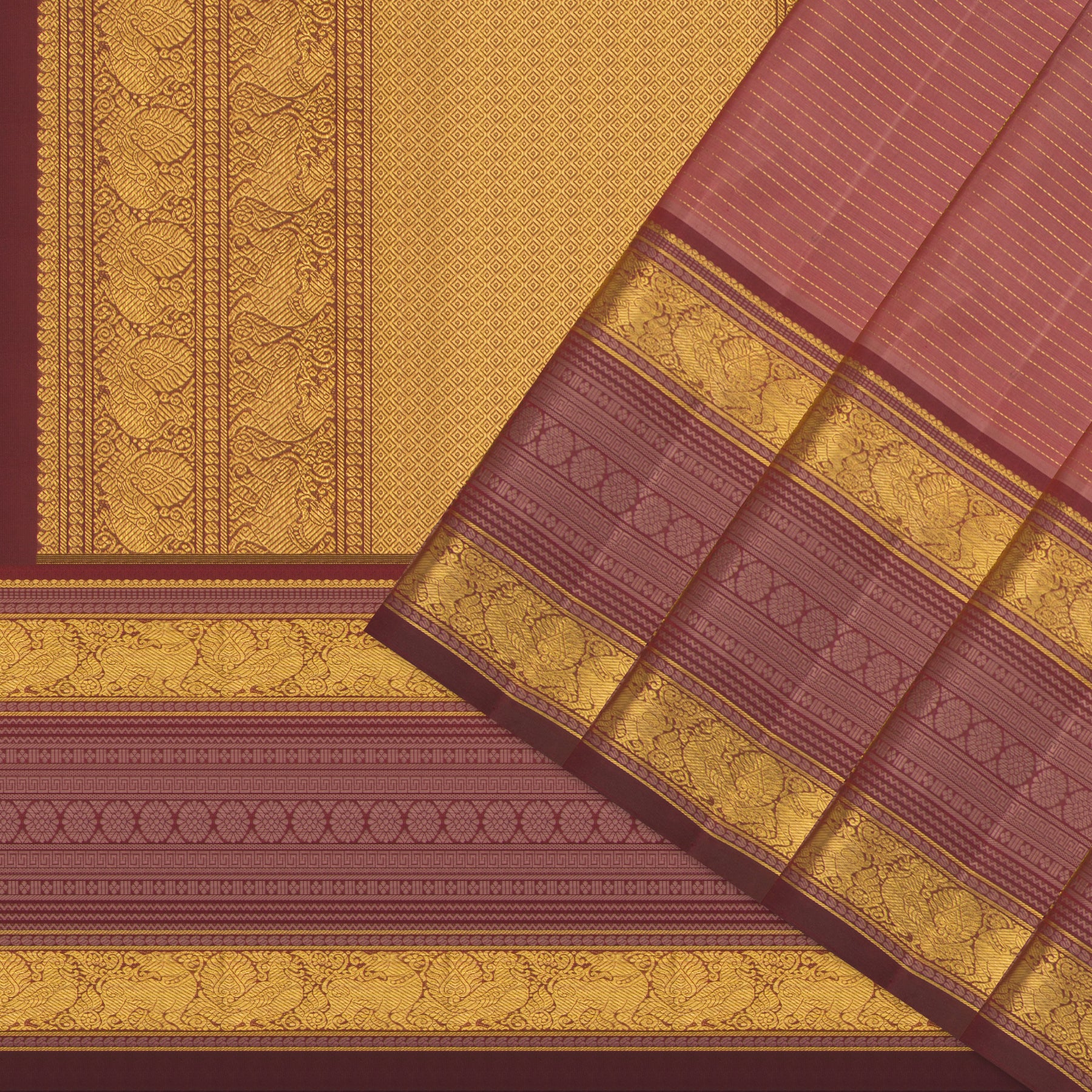 Kanakavalli Kanjivaram Silk Sari 25-595-HS001-03238 - Cover View