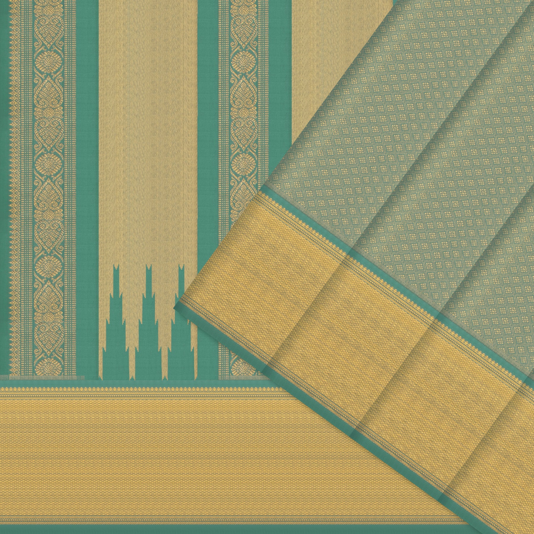 Kanakavalli Kanjivaram Silk Sari 25-595-HS001-03252 - Cover View