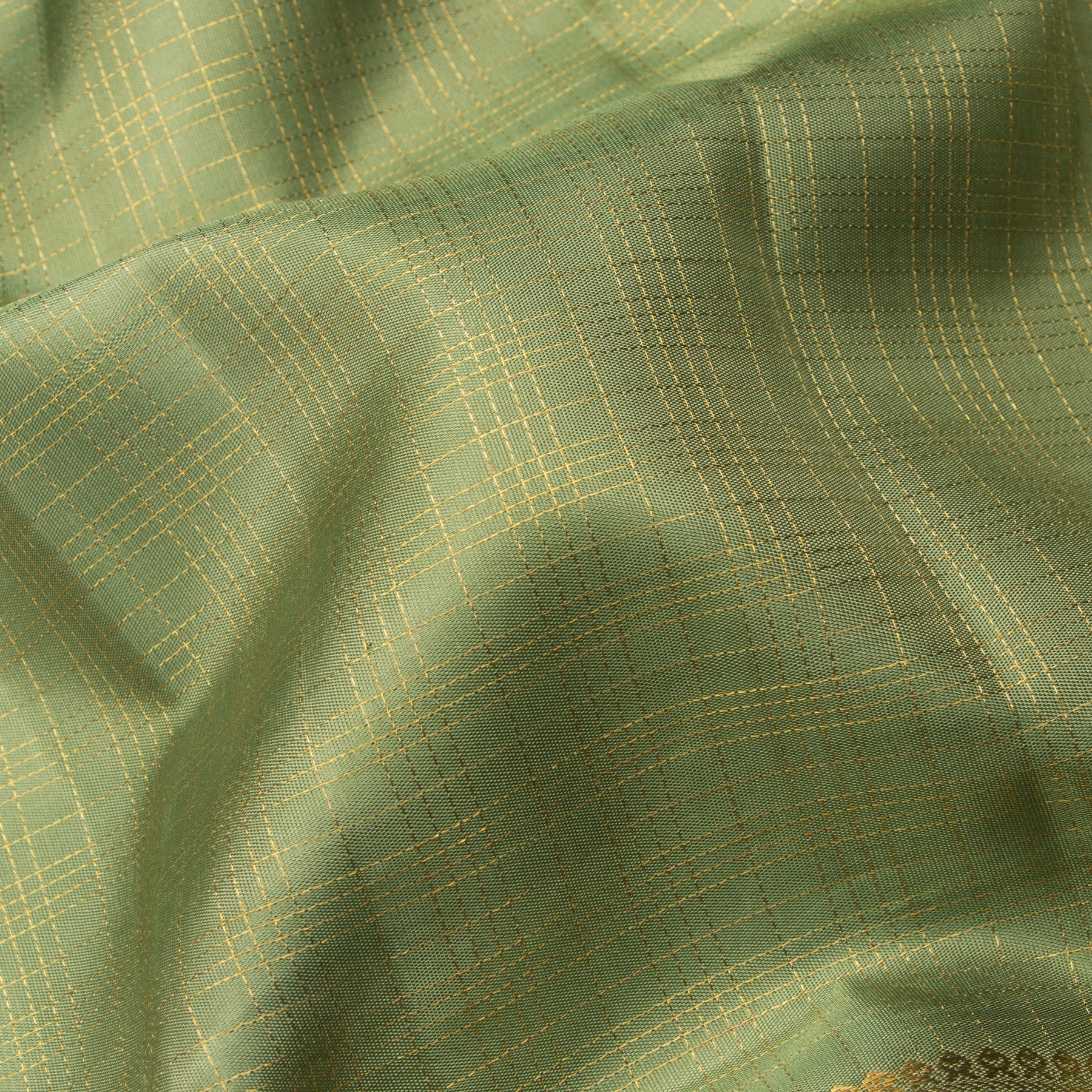 Kanakavalli Kanjivaram Silk Sari 25-595-HS001-03264 - Fabric View