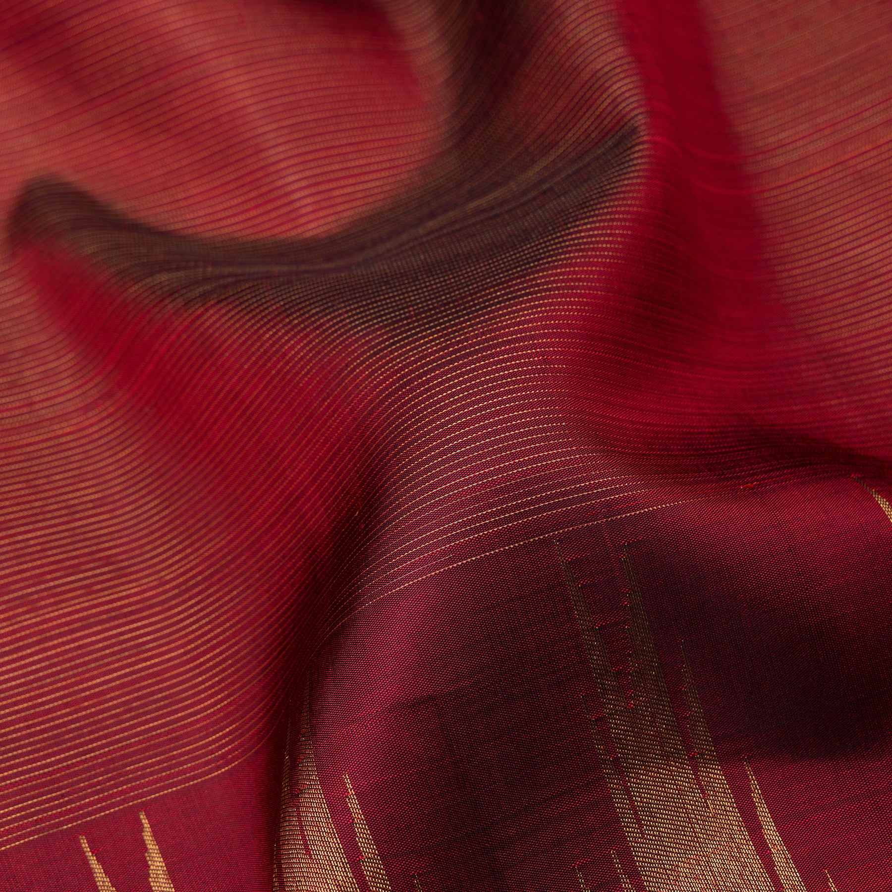 Kanakavalli Kanjivaram Silk Sari 25-595-HS001-03268 - Fabric View