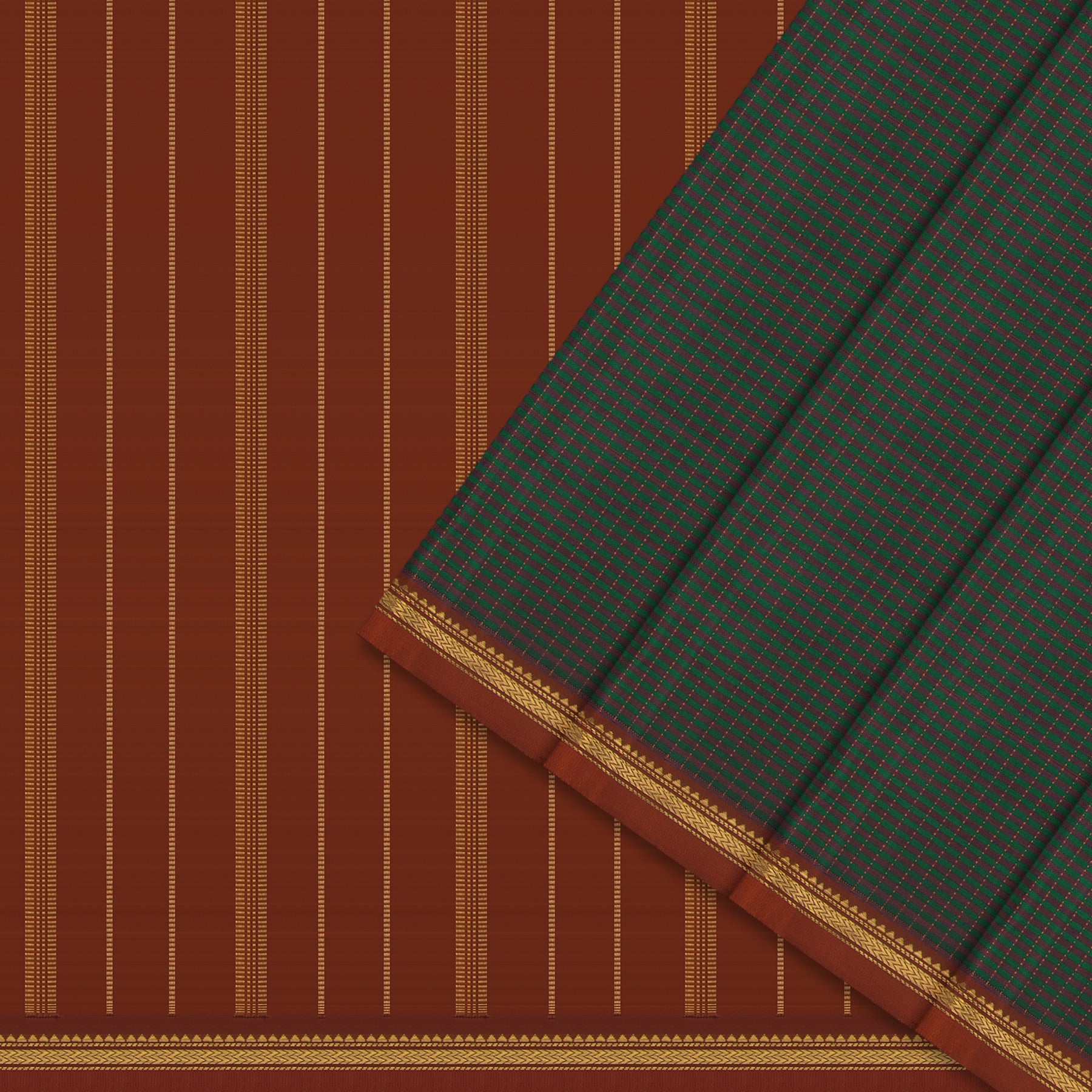 Kanakavalli Kanjivaram Silk Sari 25-595-HS001-03345 - Cover View 