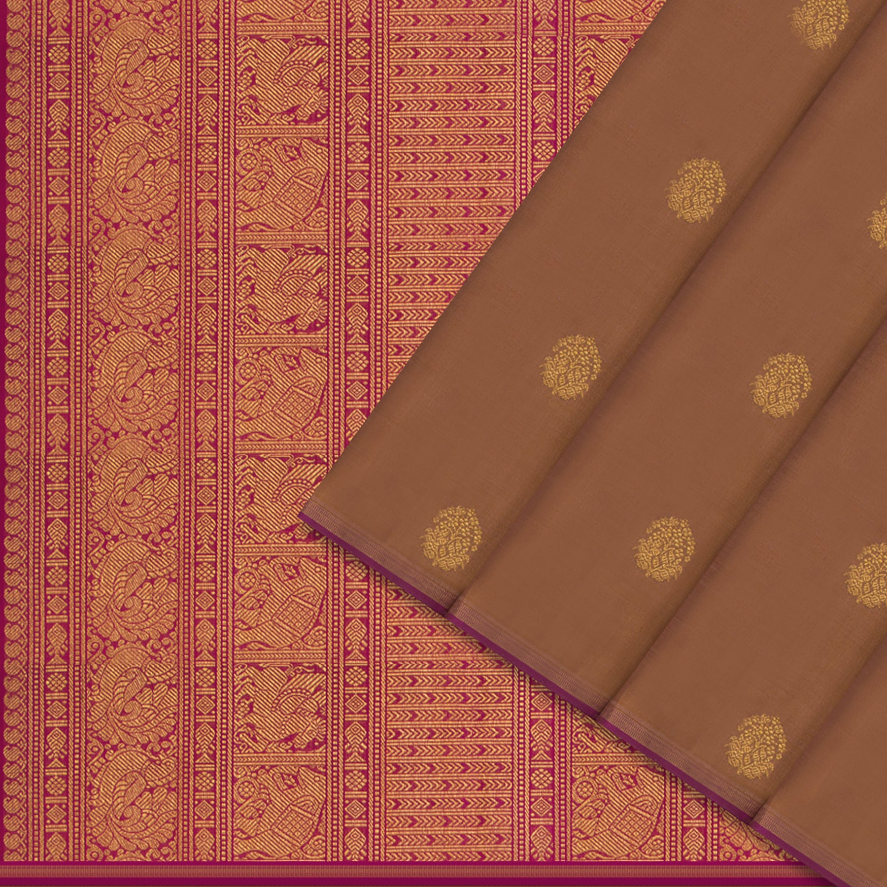 Kanakavalli Kanjivaram Silk Sari 25-595-HS001-03350 - Cover View