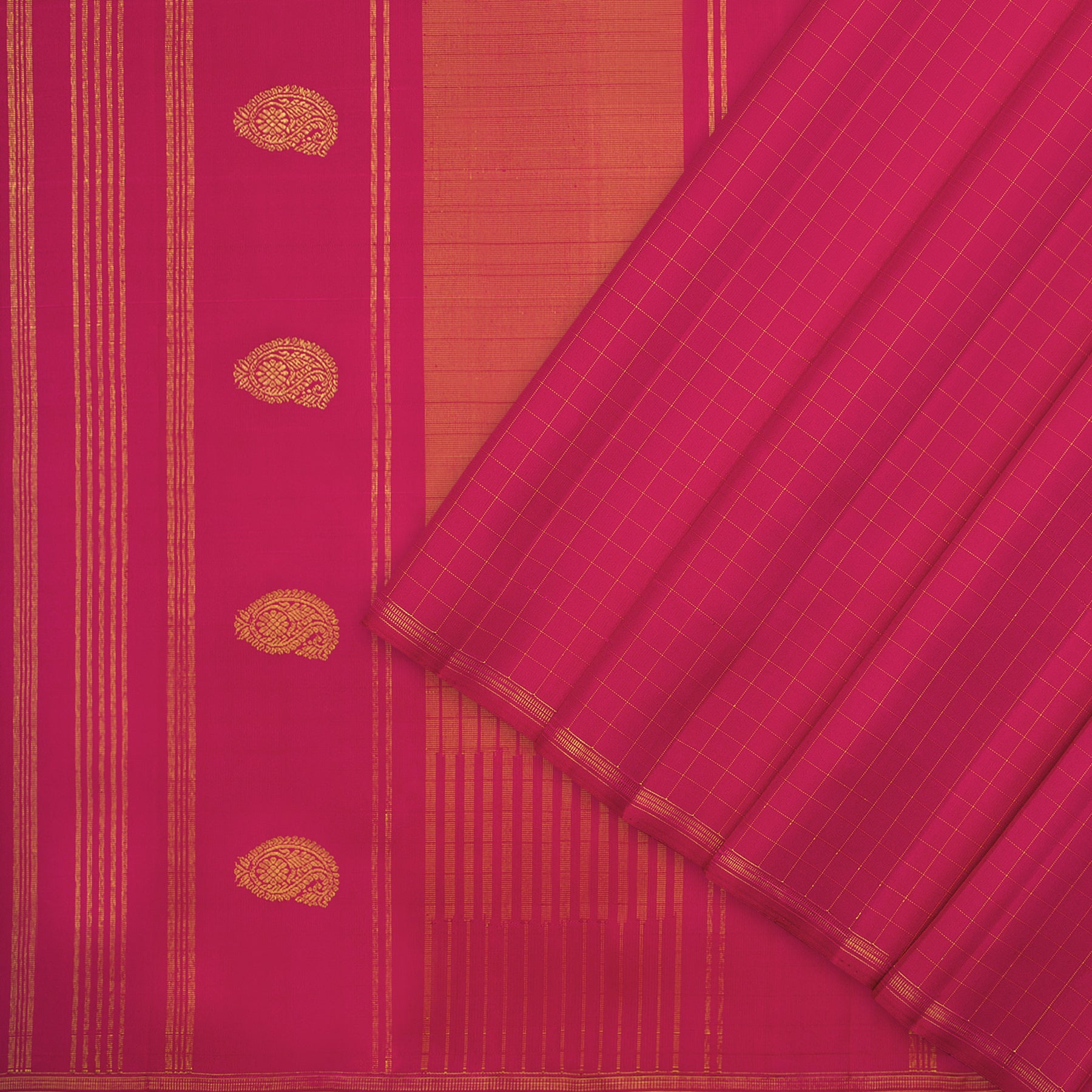 Kanakavalli Kanjivaram Silk Sari 25-595-HS001-03365  - Cover View