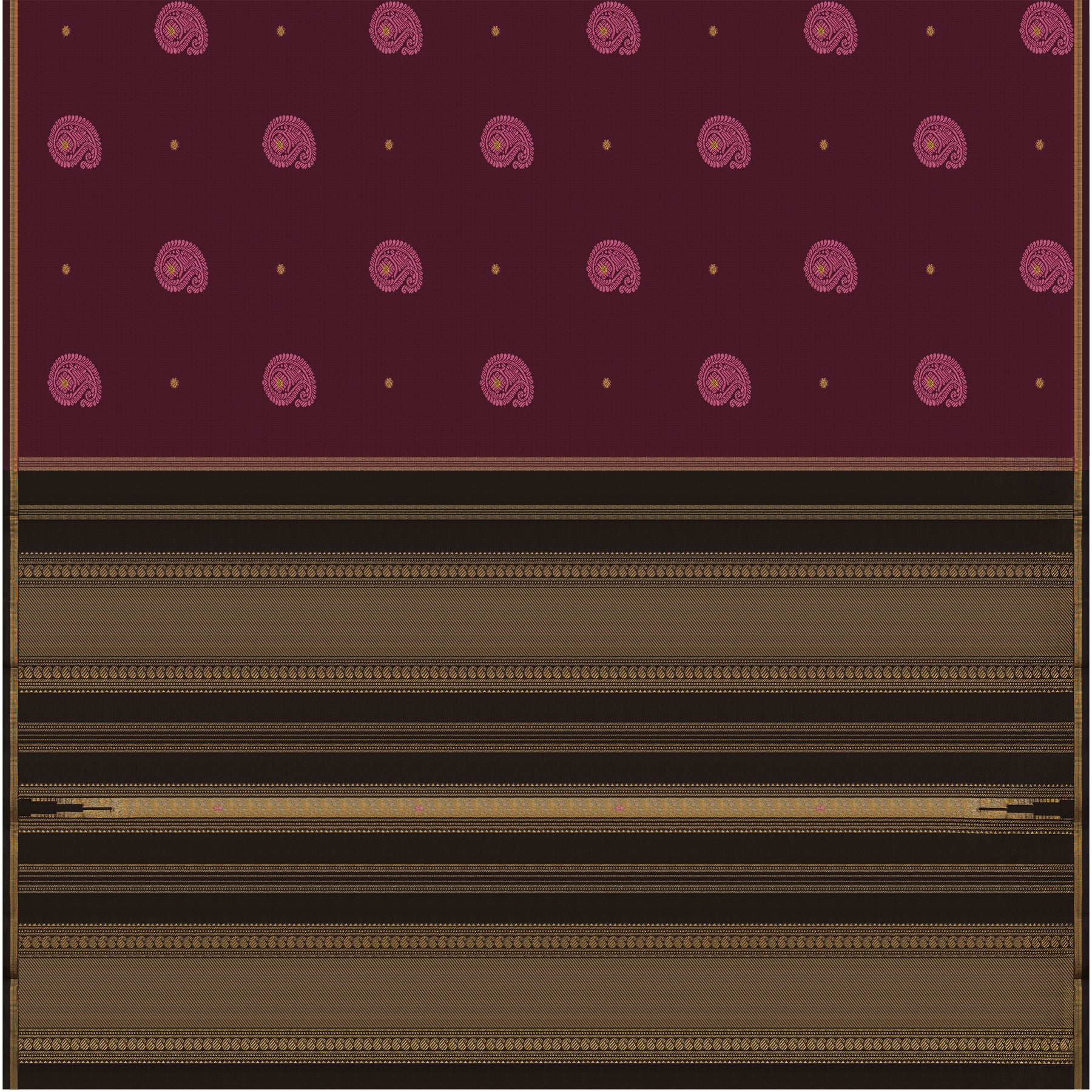 Kanakavalli Kanjivaram Silk Sari 25-595-HS001-03390 - Full View