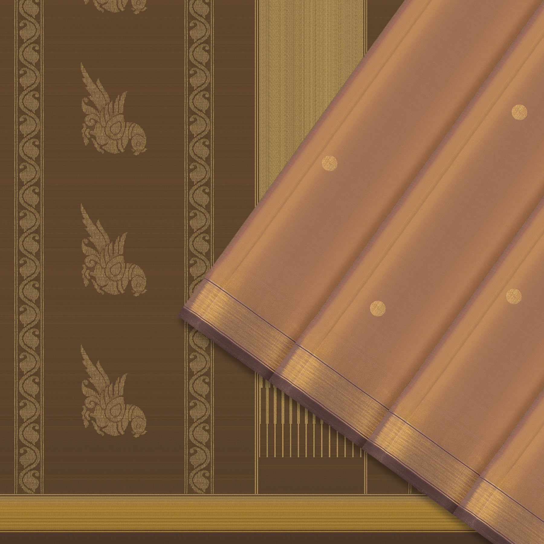 Kanakavalli Kanjivaram Silk Sari 25-595-HS001-03399 - Cover View 