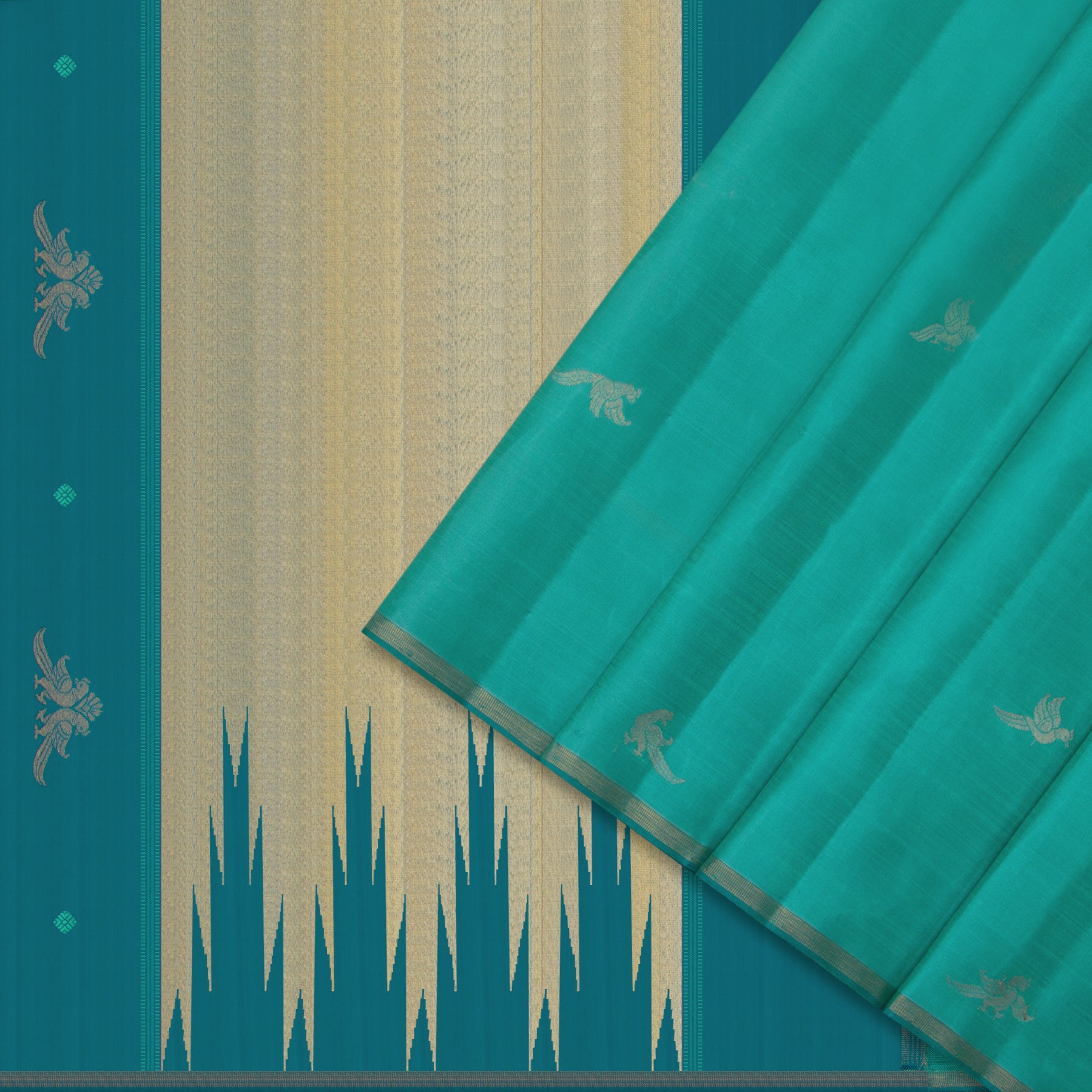 Kanakavalli Kanjivaram Silk Sari 25-595-HS001-03401 - Cover View