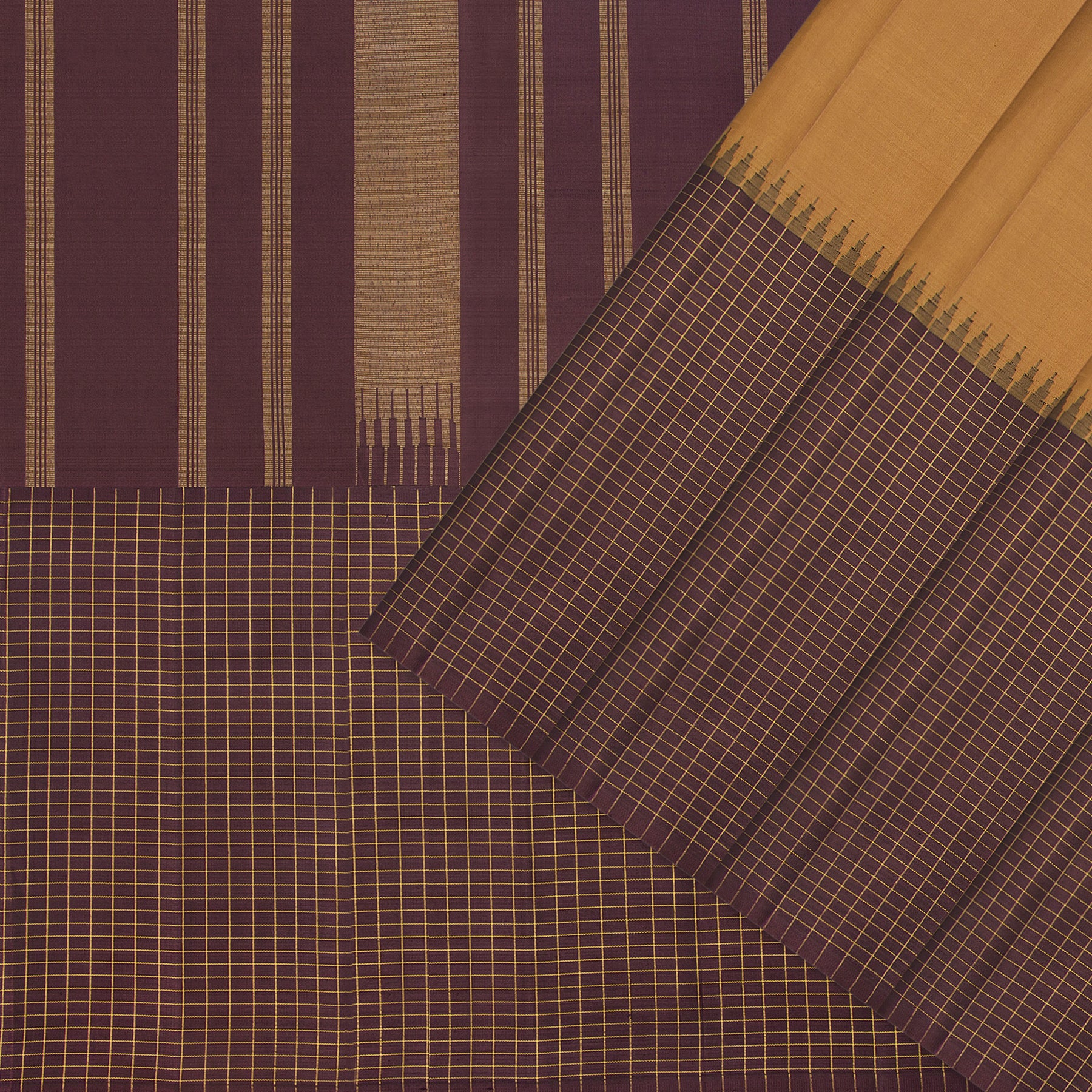 Kanakavalli Kanjivaram Silk Sari 25-595-HS001-03409 - Cover View