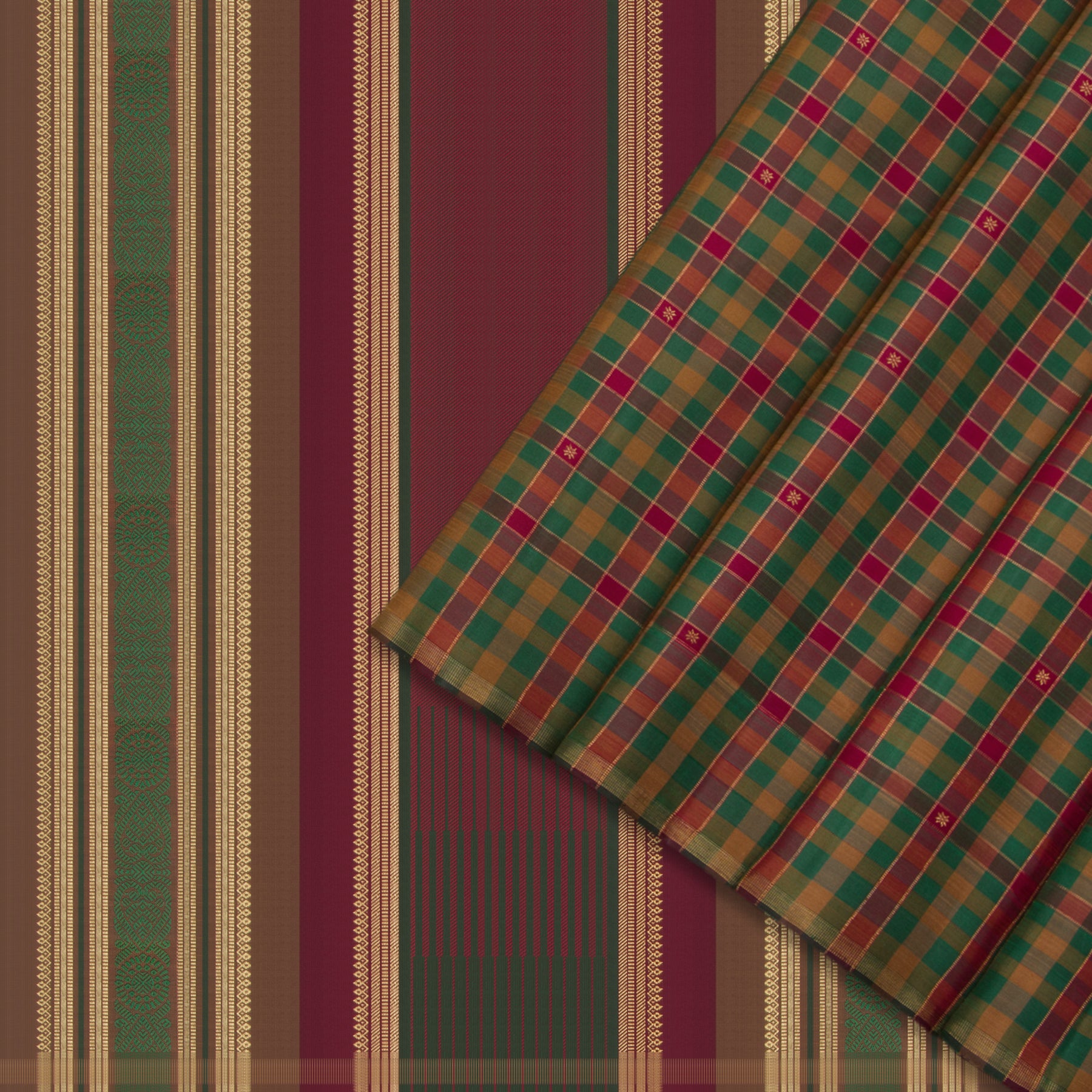 Kanakavalli Kanjivaram Silk Sari 25-595-HS001-03411 - Cover View