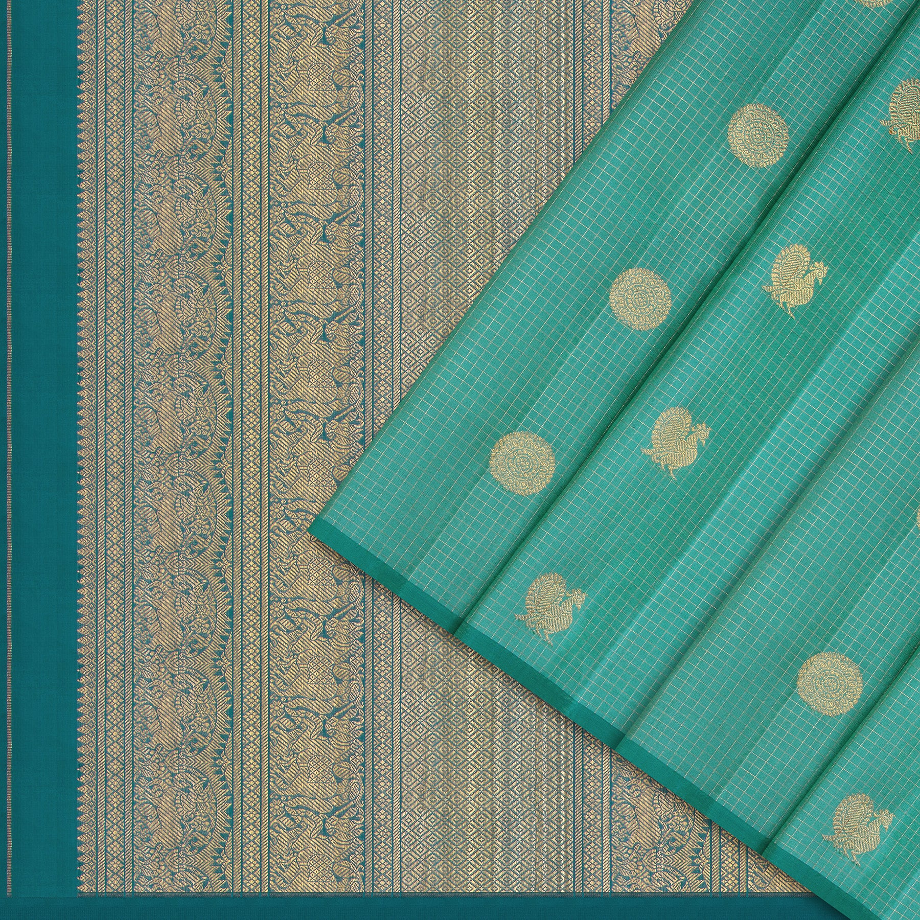 Kanakavalli Kanjivaram Silk Sari 25-595-HS001-03412 - Cover View