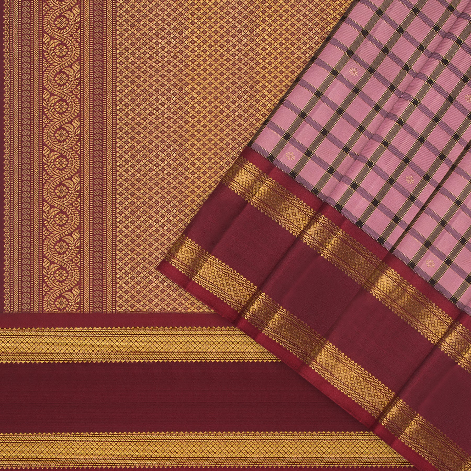 Kanakavalli Kanjivaram Silk Sari 25-595-HS001-03472 - Cover View