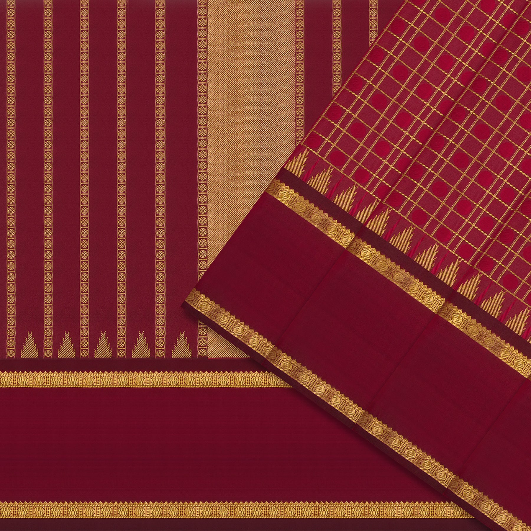 Kanakavalli Kanjivaram Silk Sari 25-595-HS001-03478 - Cover View