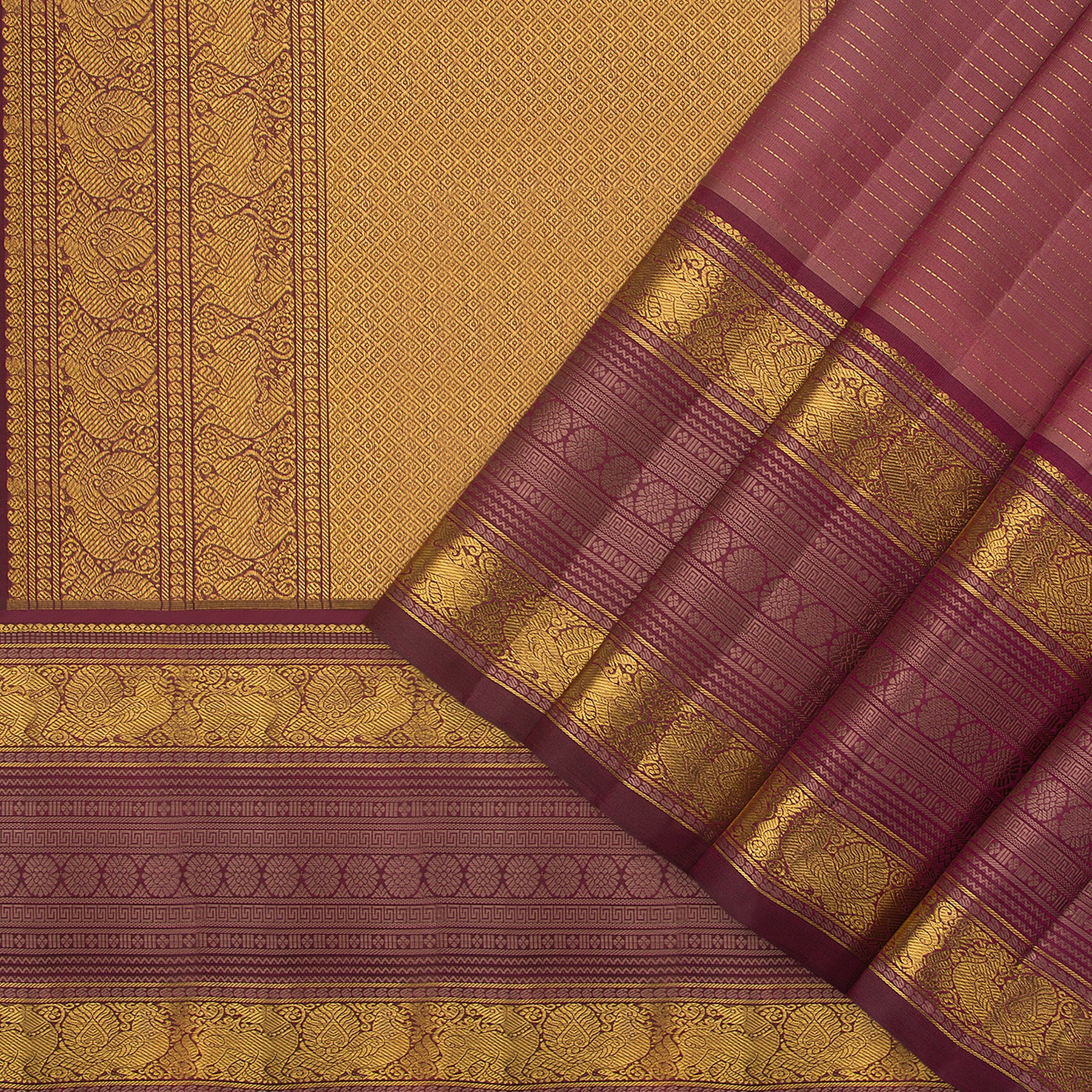 Kanakavalli Kanjivaram Silk Sari 25-595-HS001-03483 - Cover View