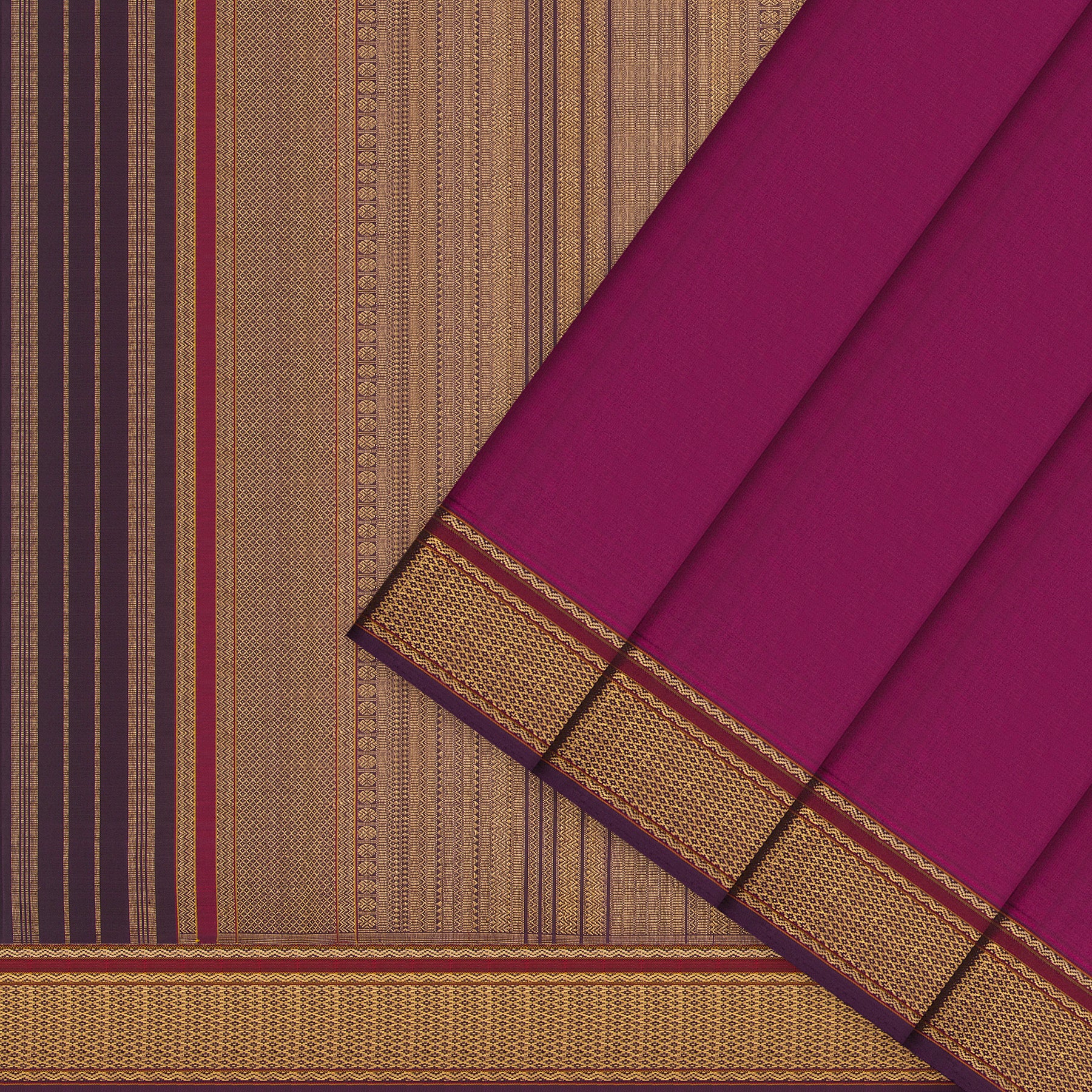 Kanakavalli Kanjivaram Silk Sari 25-595-HS001-03489 - Cover View