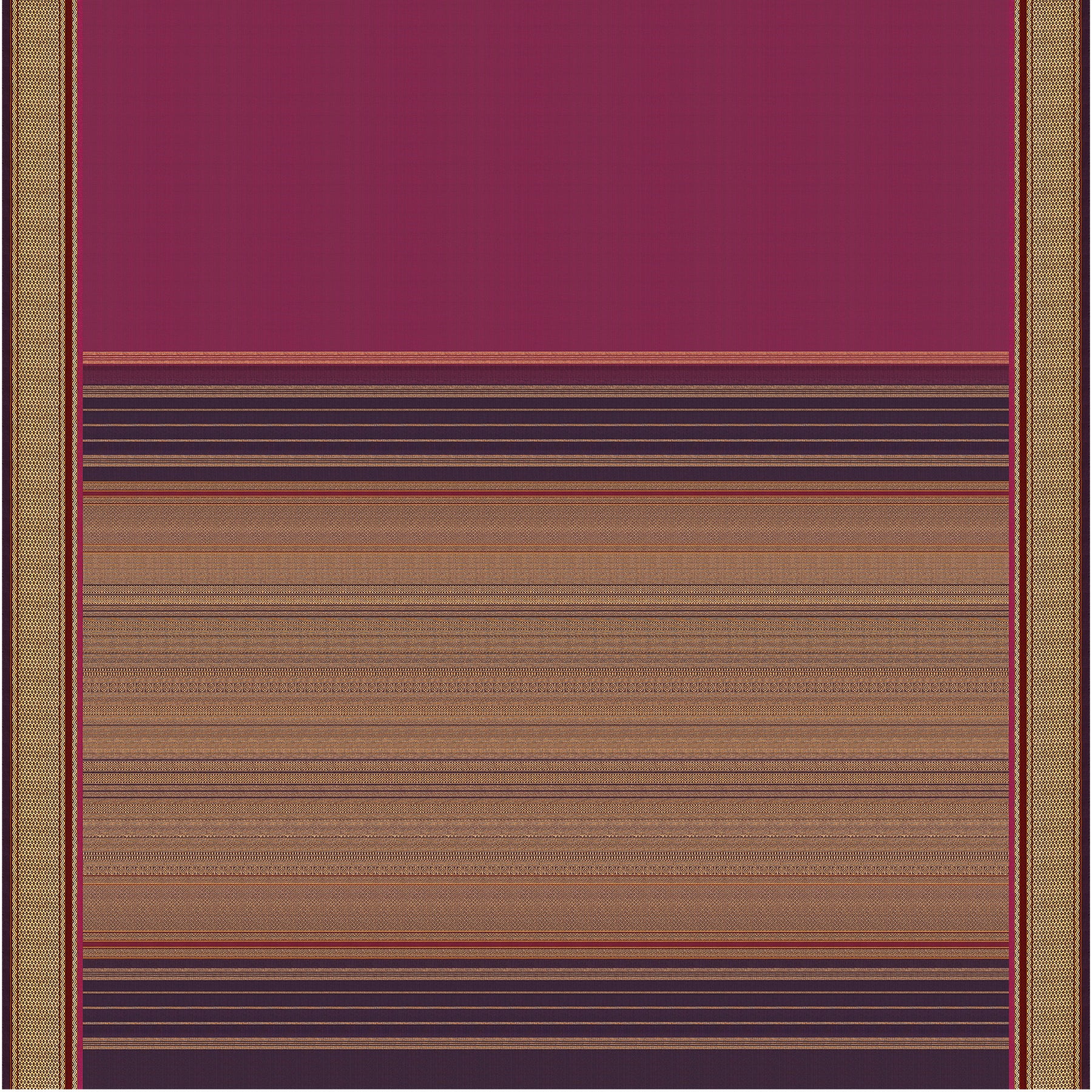 Kanakavalli Kanjivaram Silk Sari 25-595-HS001-03489 - Full View
