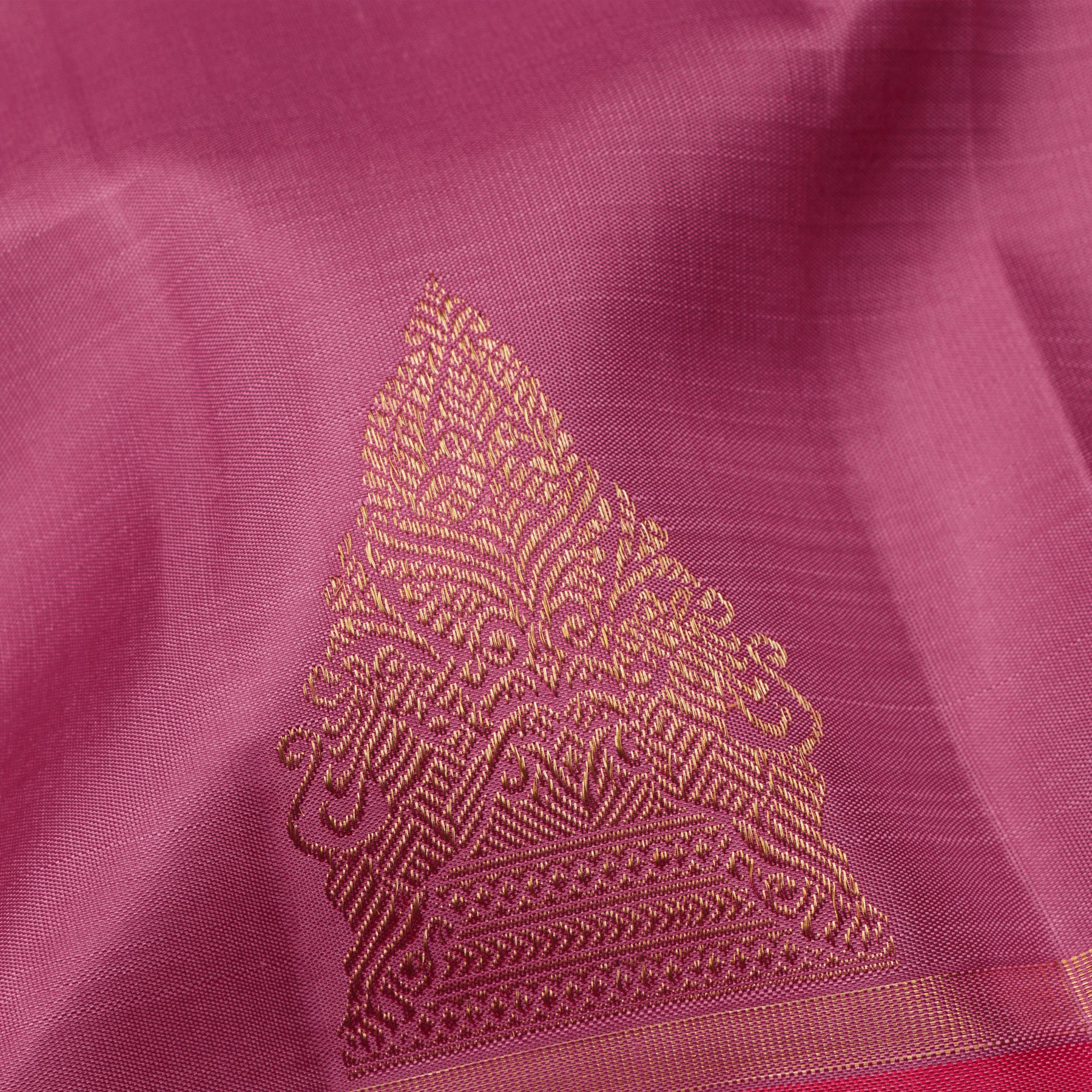 Kanakavalli Kanjivaram Silk Sari 25-595-HS001-04174 - Fabric View