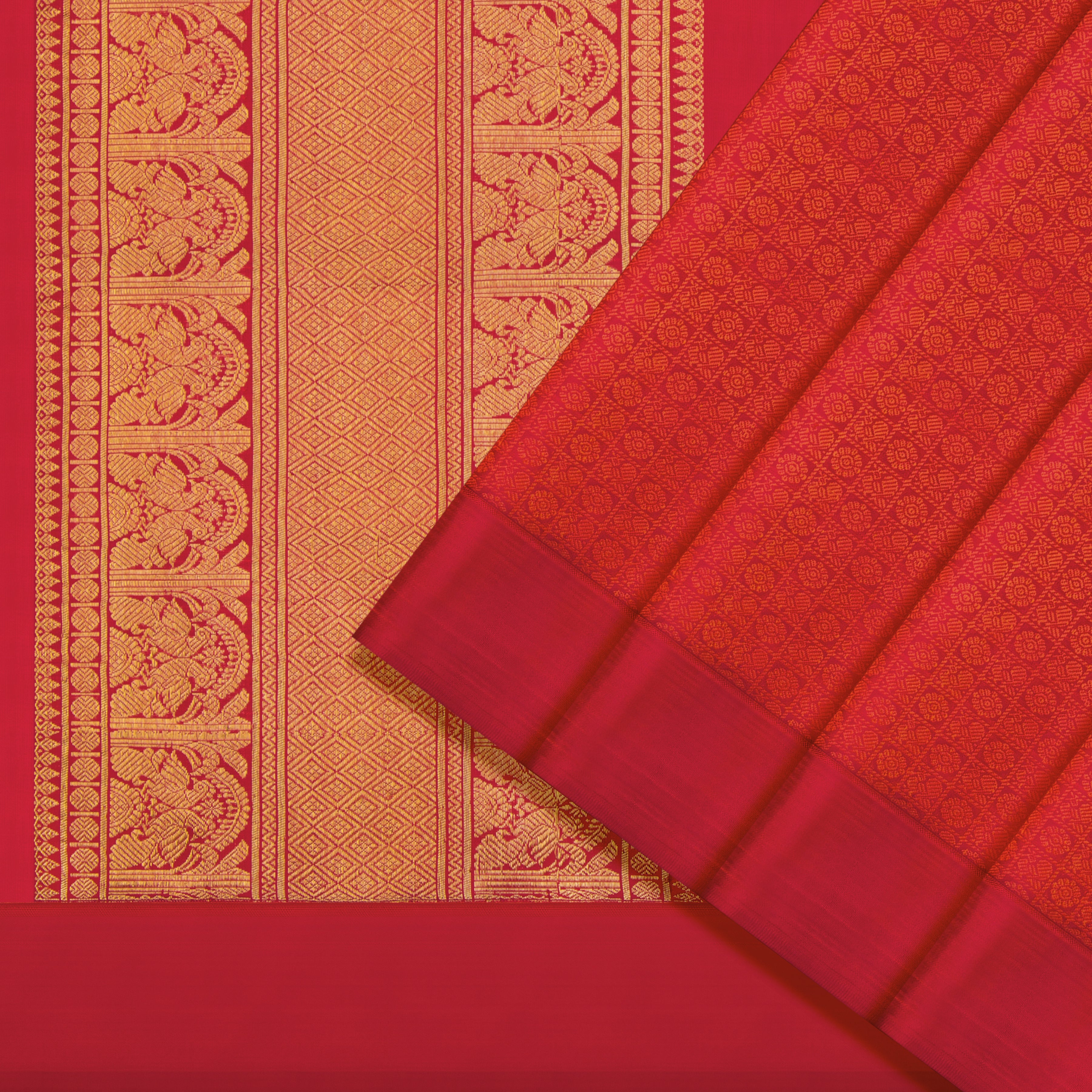 Kanakavalli Kanjivaram Silk Sari 25-595-HS001-04182 - Cover View
