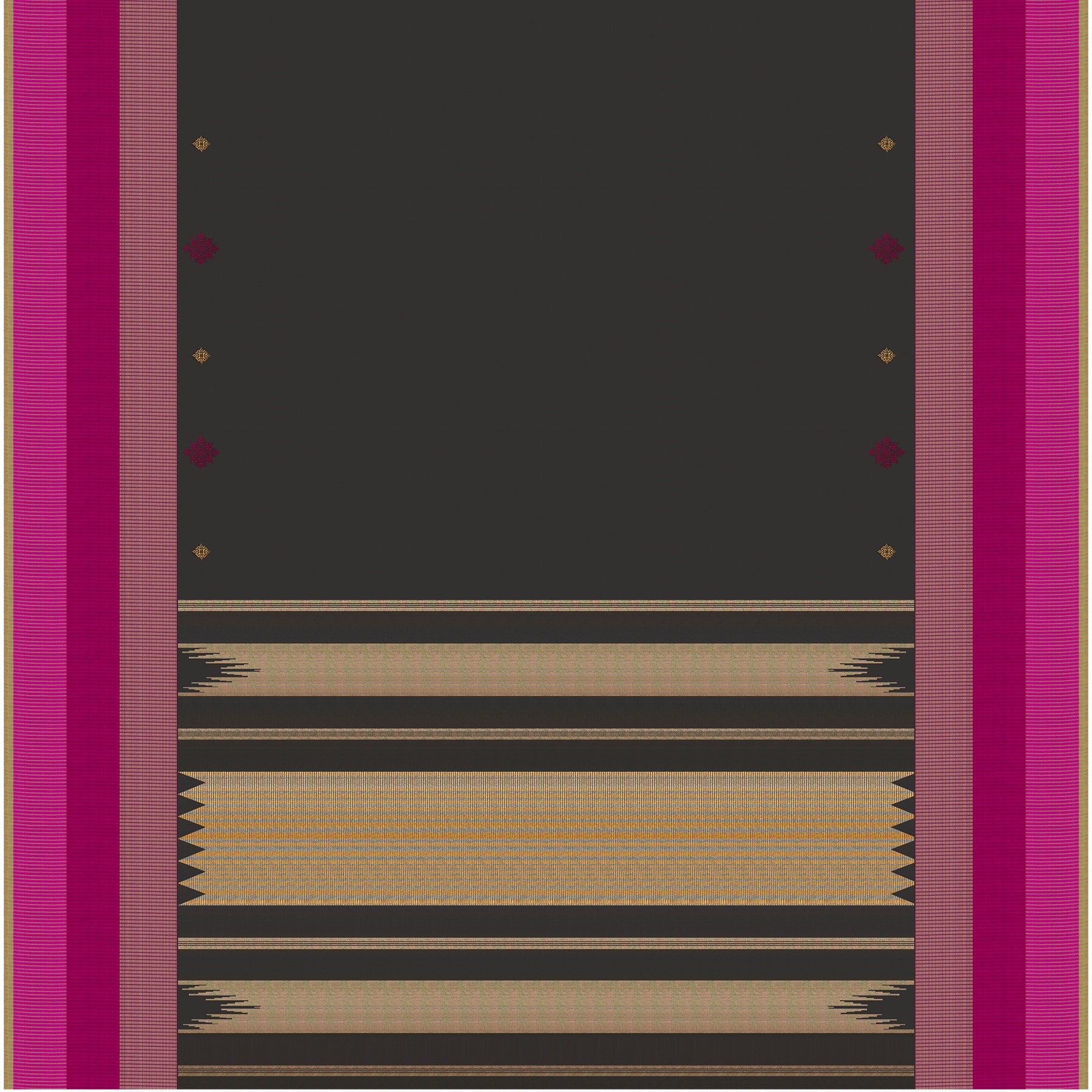 Kanakavalli Kanjivaram Silk Sari 25-595-HS001-04186 - Full View