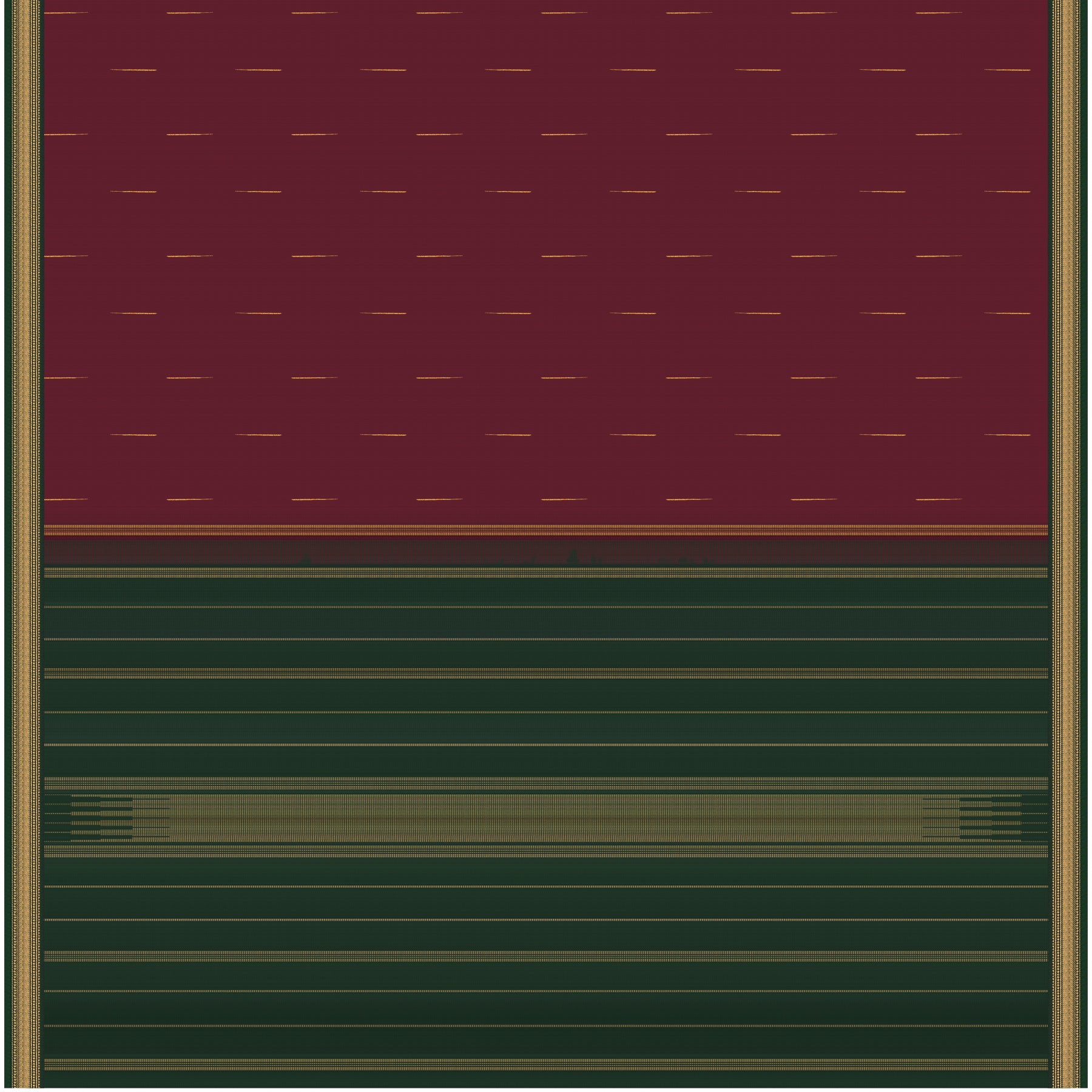 Kanakavalli Kanjivaram Silk Sari 25-595-HS001-04189 - Full View