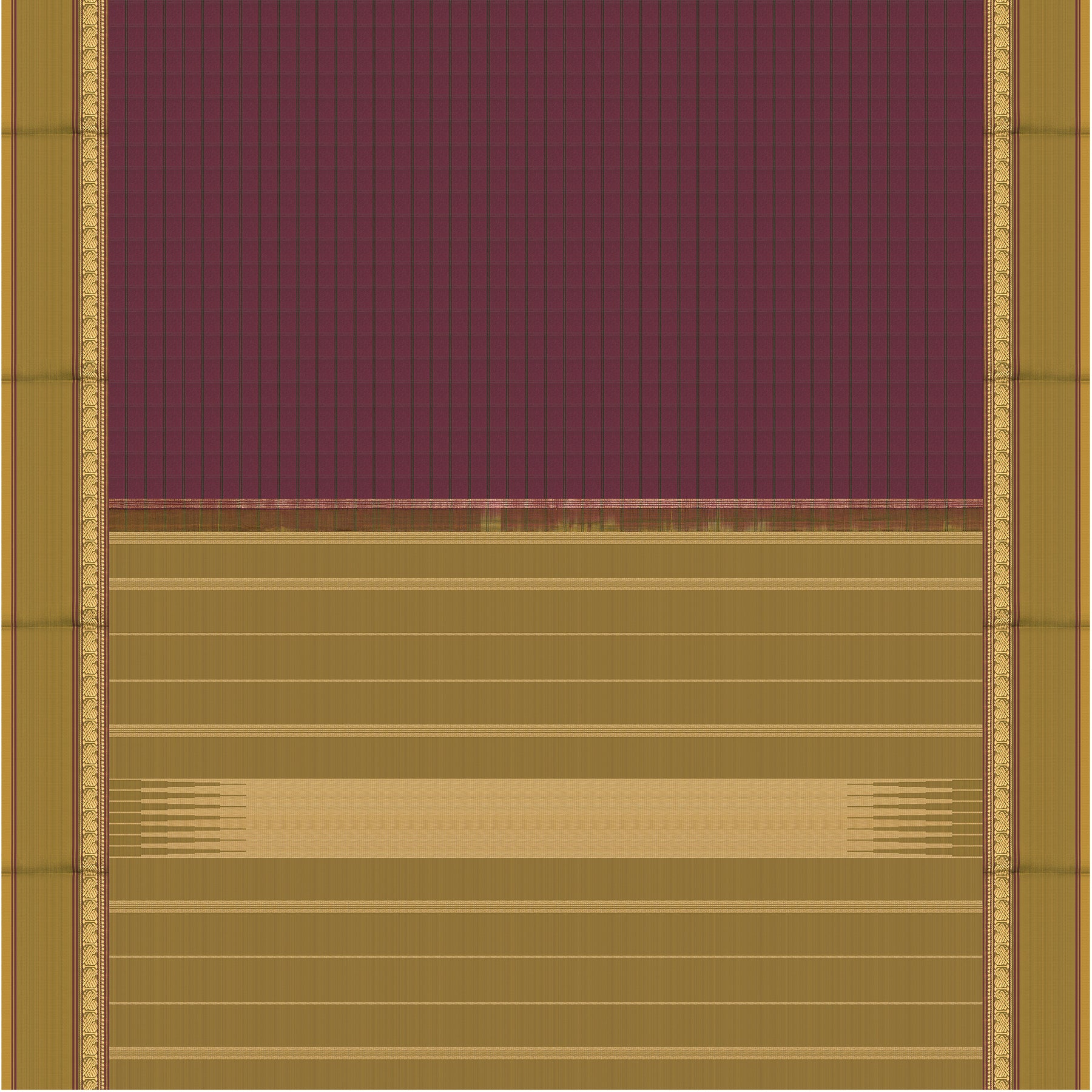 Kanakavalli Kanjivaram Silk Sari 25-595-HS001-04190 - Full View