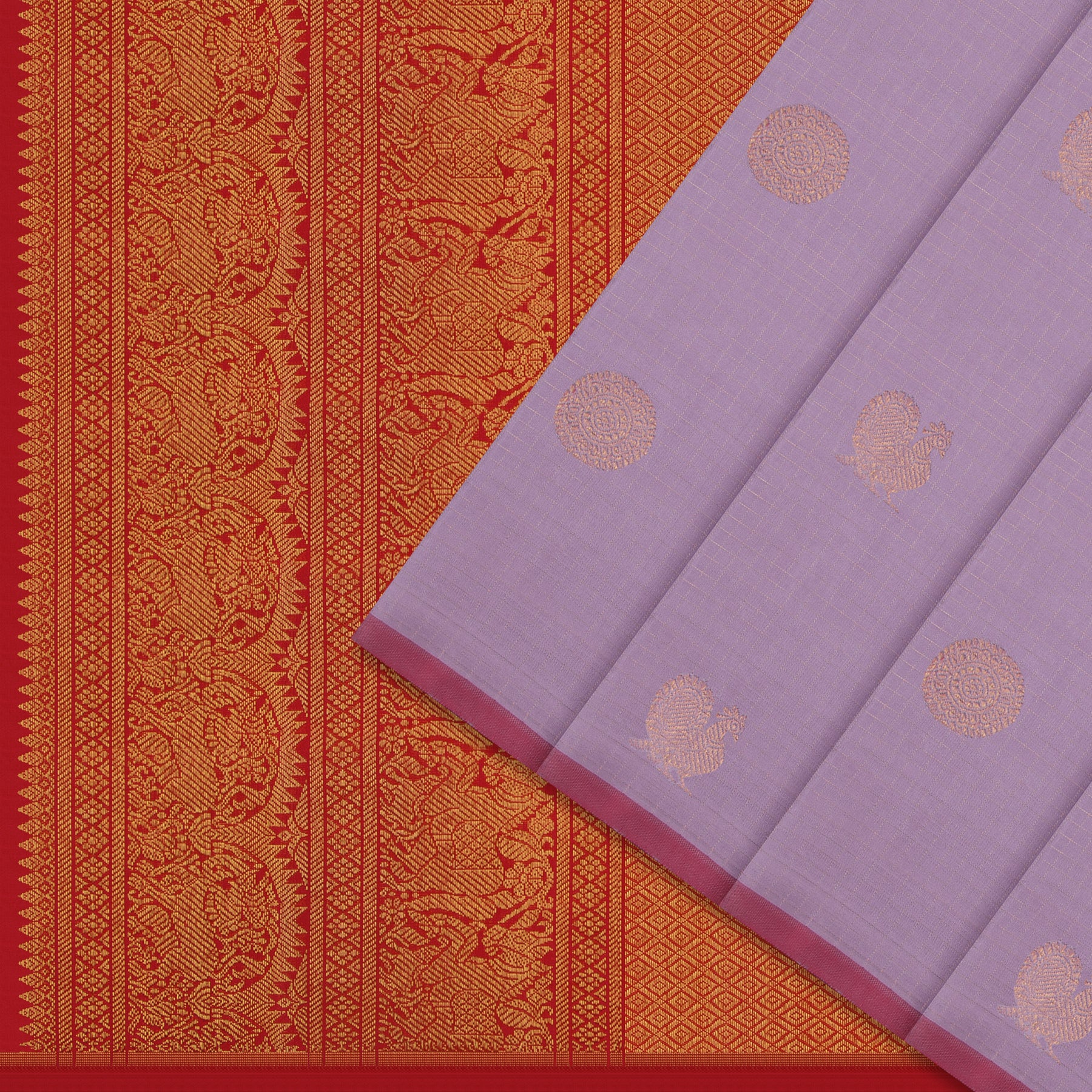 Kanakavalli Kanjivaram Silk Sari 25-595-HS001-04218 - Cover View