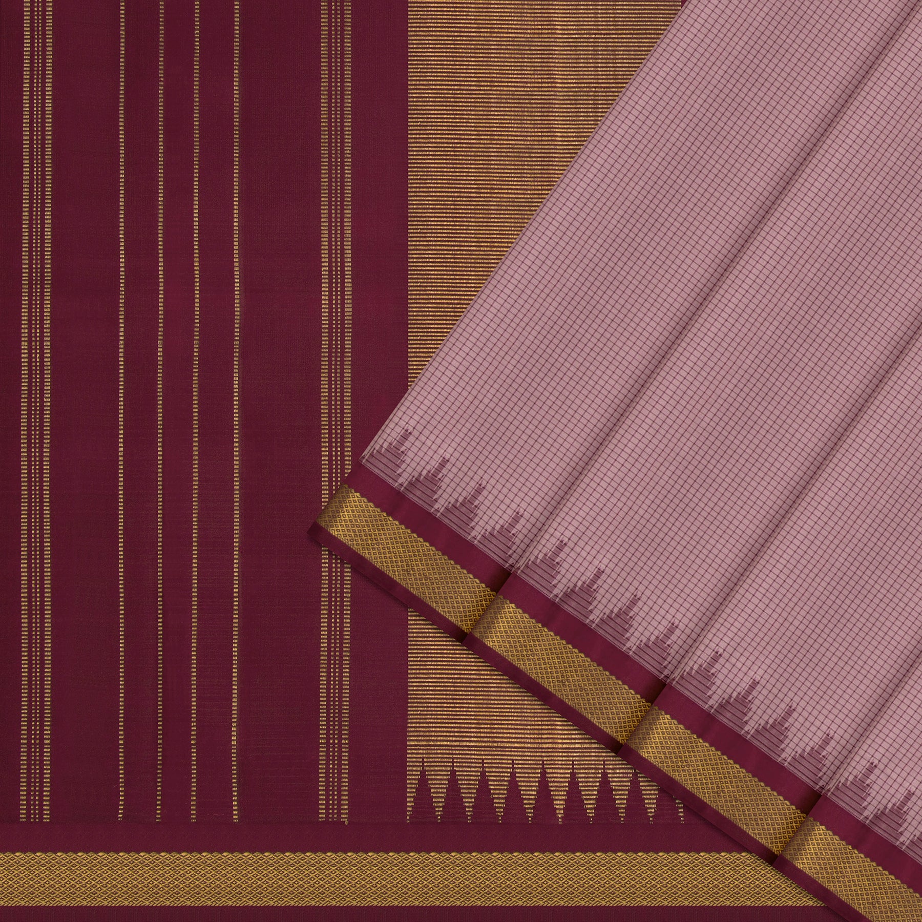 Kanakavalli Kanjivaram Silk Sari 25-595-HS001-04224 - Cover View