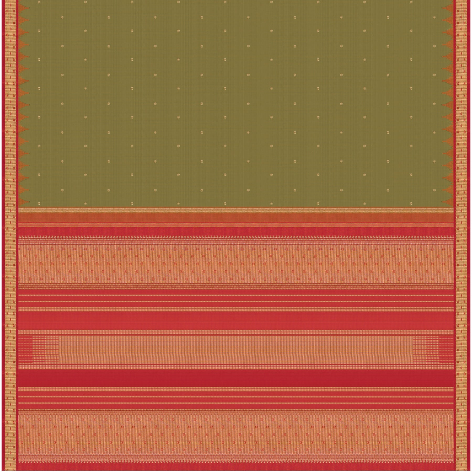 Kanakavalli Kanjivaram Silk Sari 25-595-HS001-04229 - Full View