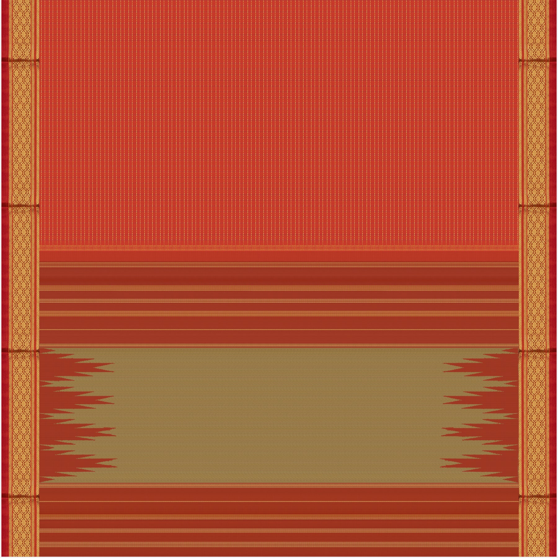 Kanakavalli Kanjivaram Silk Sari 25-595-HS001-04243 - Full View