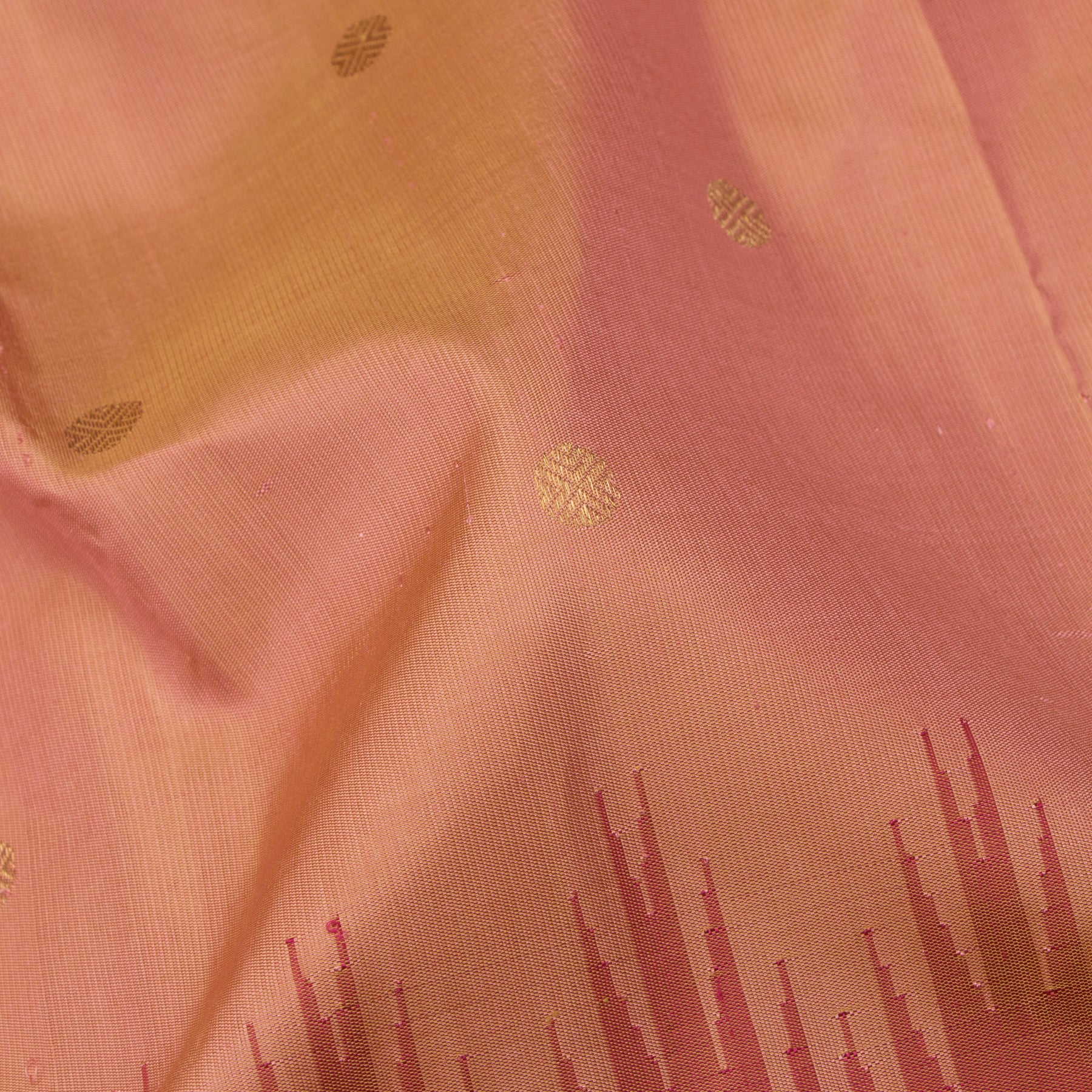 Kanakavalli Kanjivaram Silk Sari 25-595-HS001-04253 - Fabric View