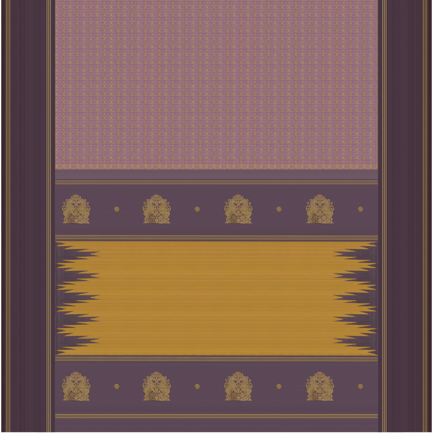 Kanakavalli Kanjivaram Silk Sari 25-595-HS001-04254 - Full View