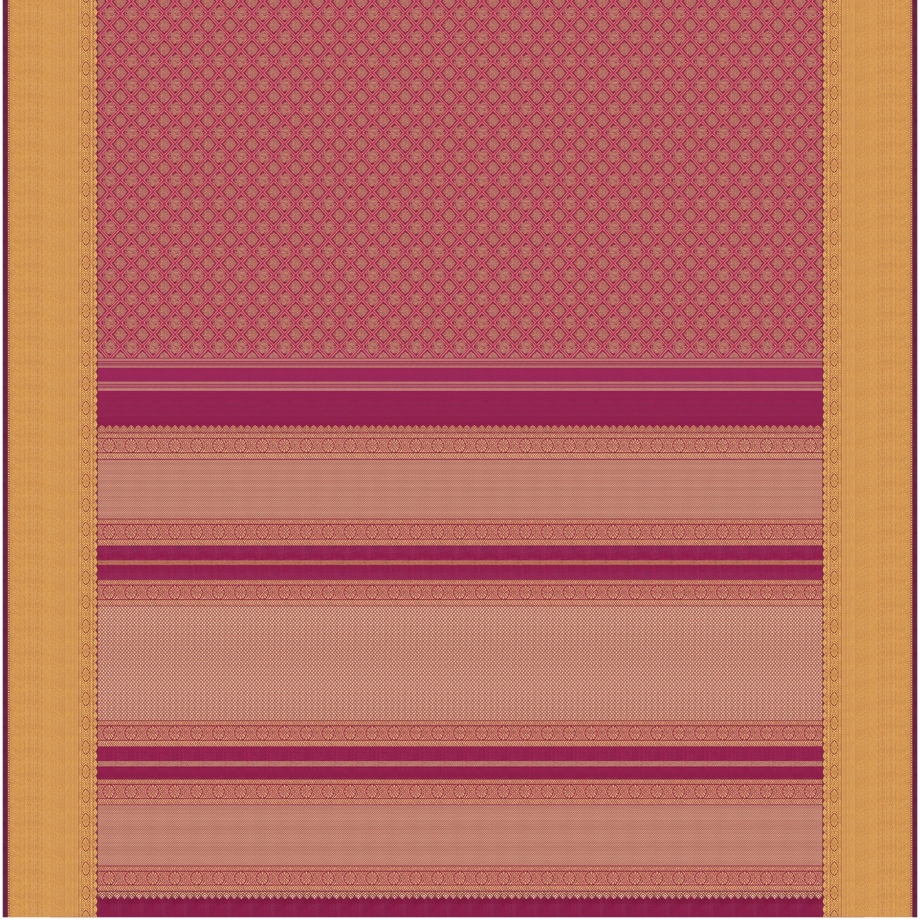 Kanakavalli Kanjivaram Silk Sari 25-595-HS001-04275 - Full View 