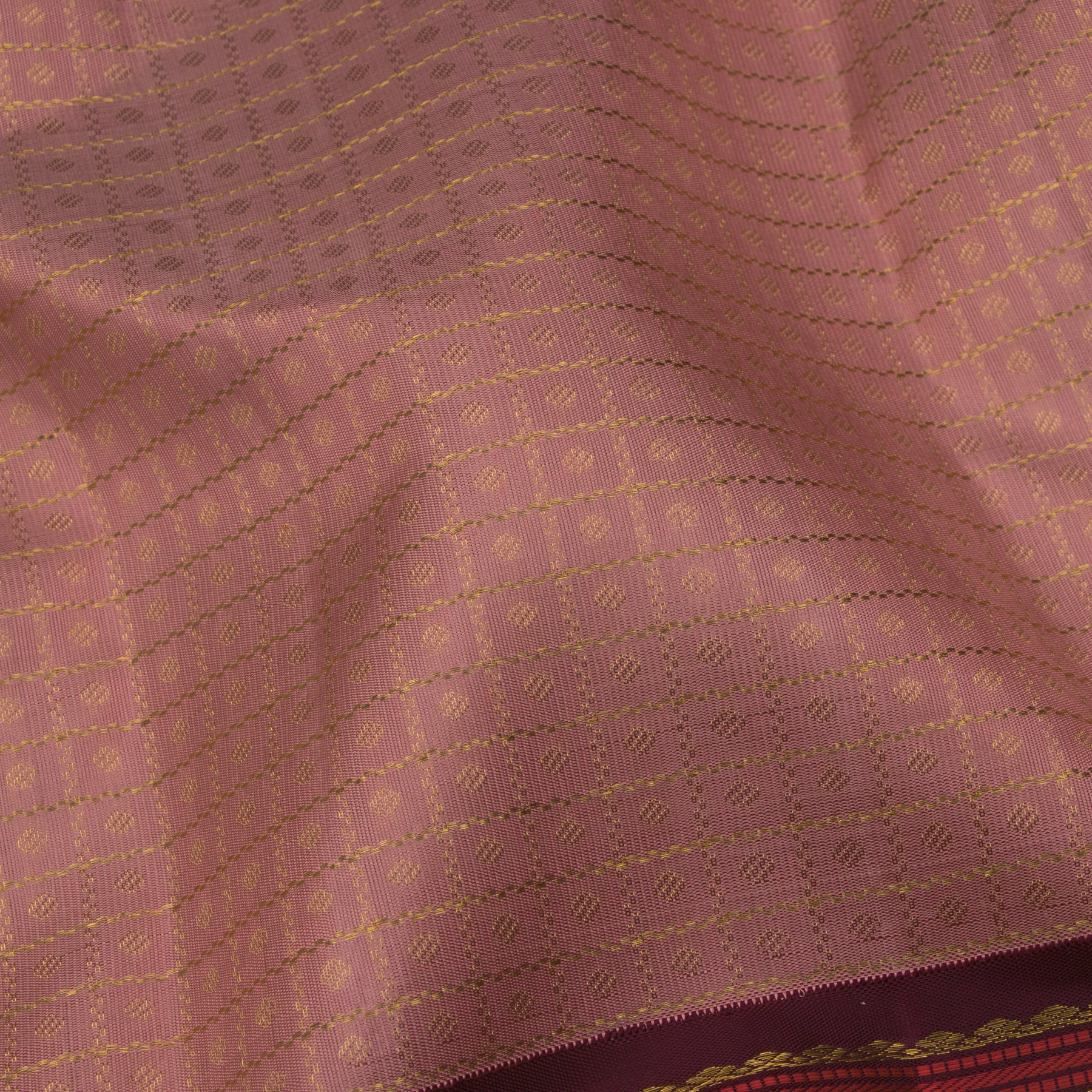 Kanakavalli Kanjivaram Silk Sari 25-595-HS001-04278 - Fabric View