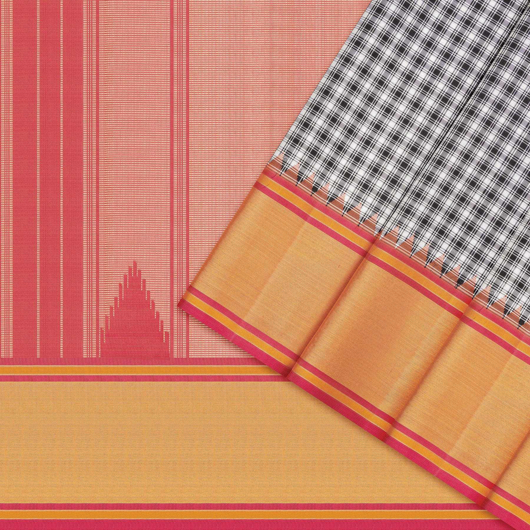 Kanakavalli Kanjivaram Silk Sari 25-595-HS001-04299 - Cover View