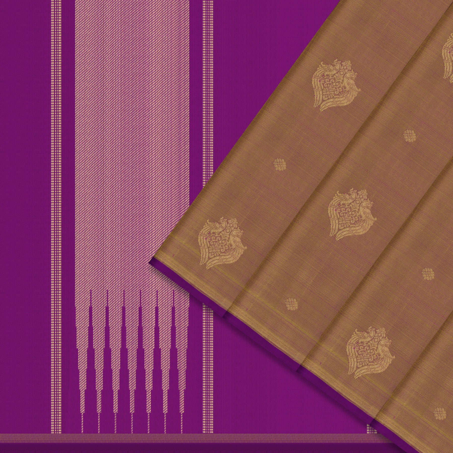 Kanakavalli Kanjivaram Silk Sari 25-595-HS001-04723 - Cover View