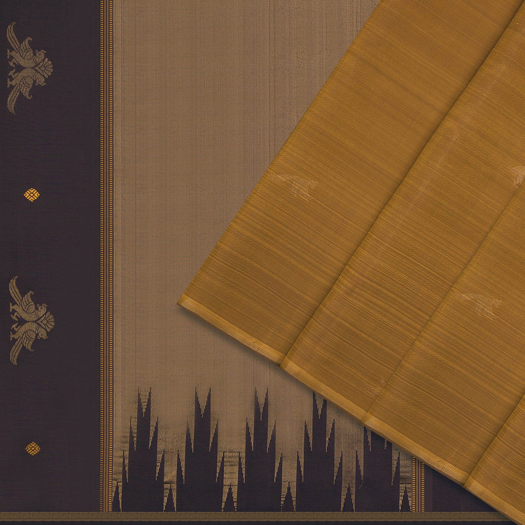 Kanakavalli Kanjivaram Silk Sari 25-595-HS001-04726 - Cover View