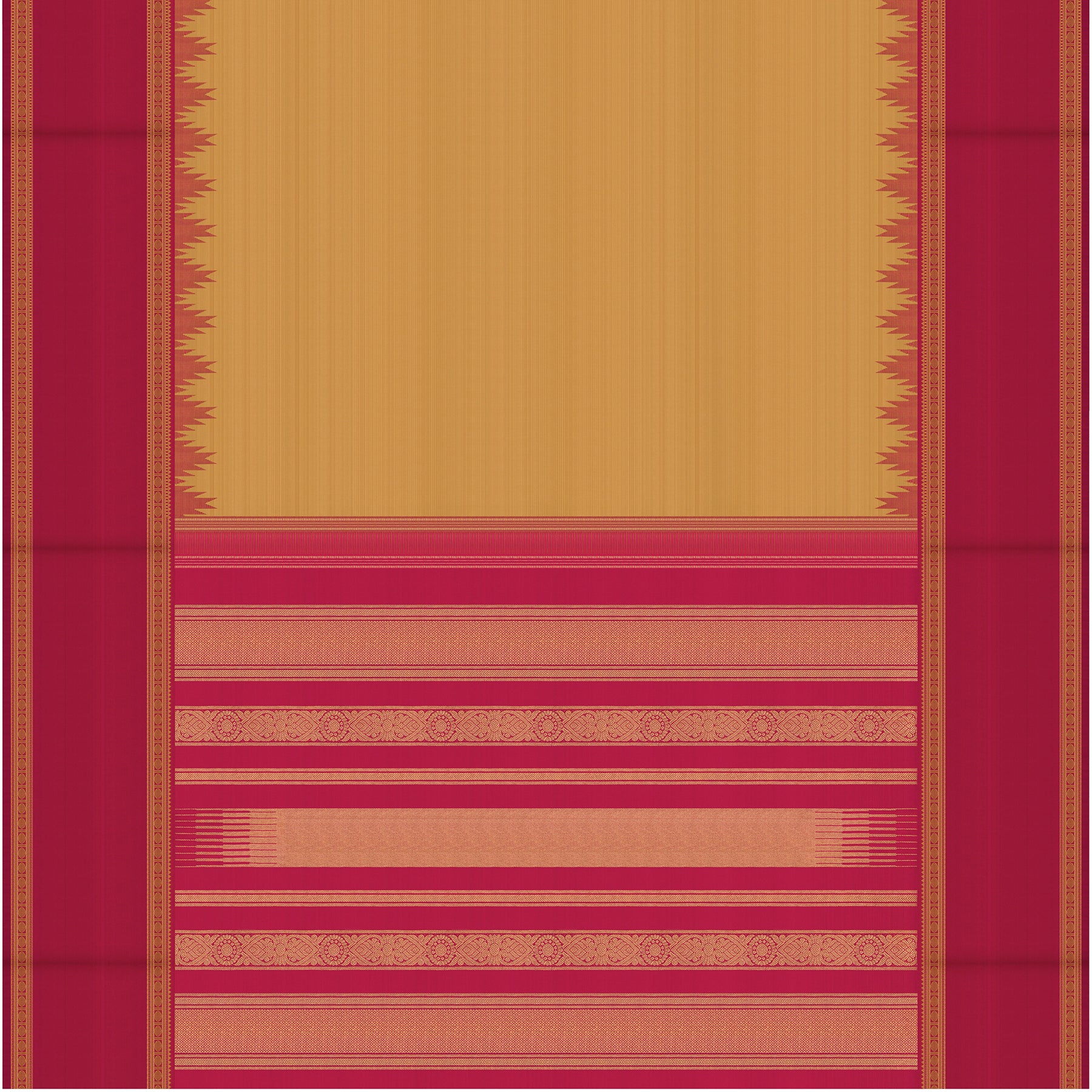 Kanakavalli Kanjivaram Silk Sari 25-595-HS001-04738 - Full View
