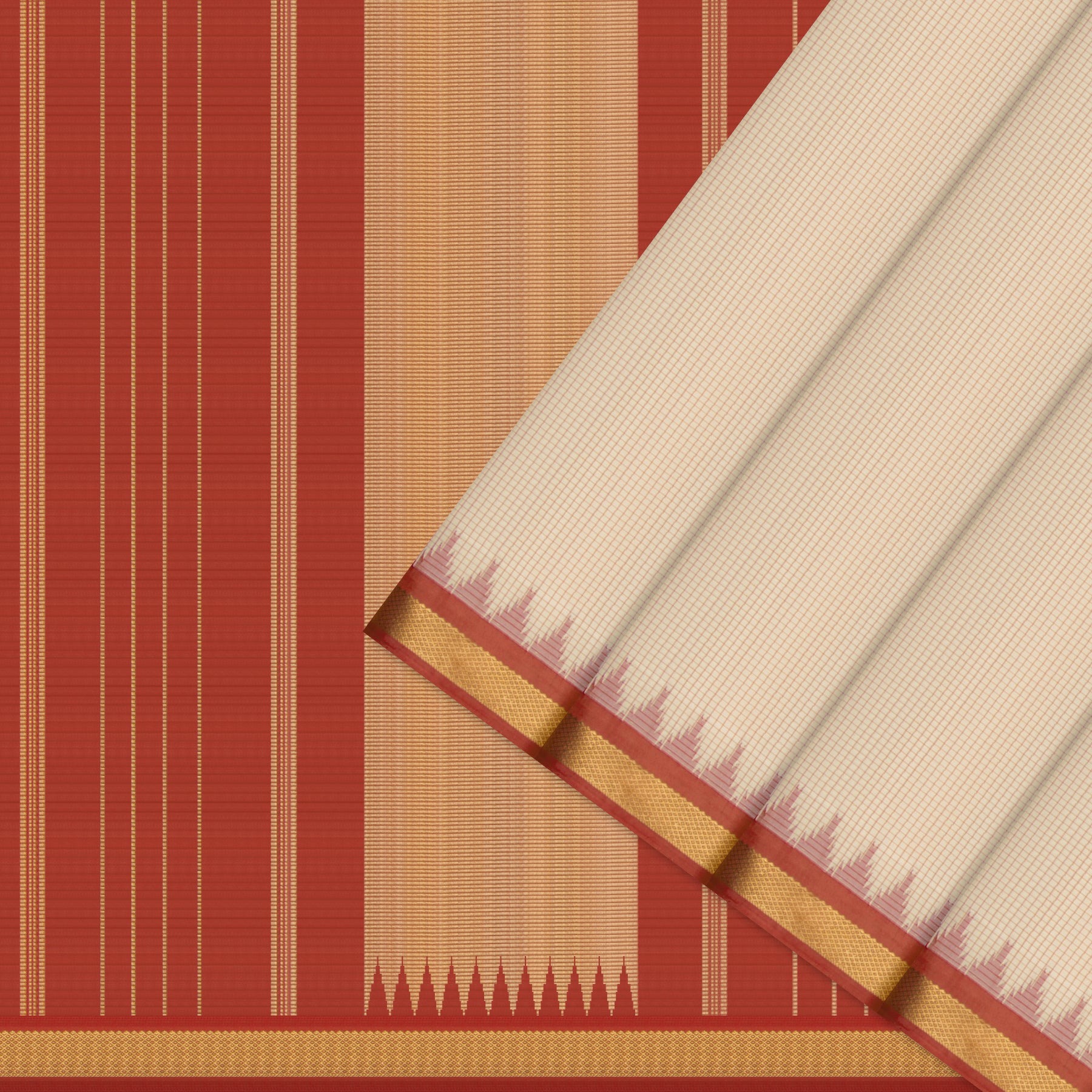Kanakavalli Kanjivaram Silk Sari 25-595-HS001-04749 - Cover View