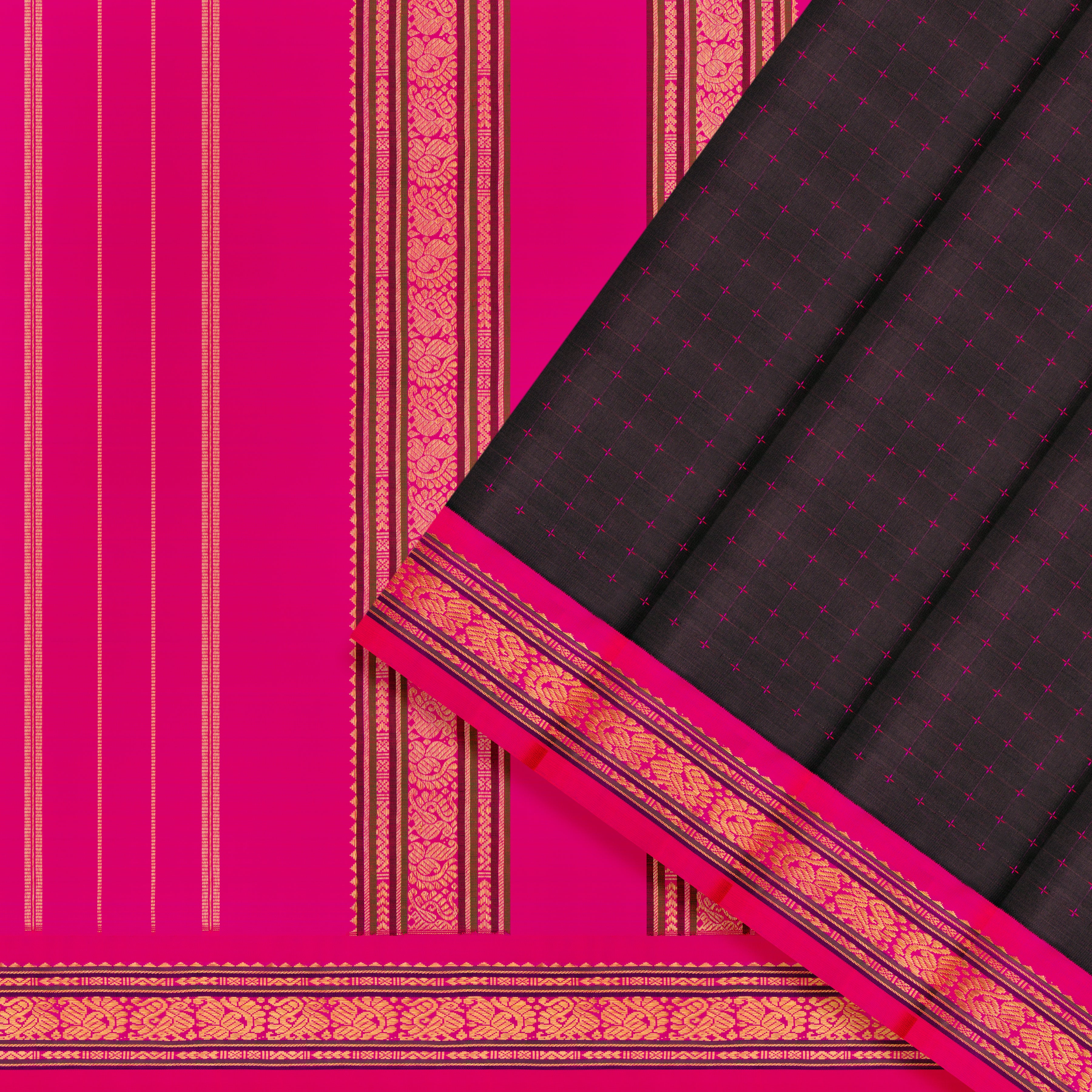 Kanakavalli Kanjivaram Silk Sari 25-595-HS001-04759 - Cover View