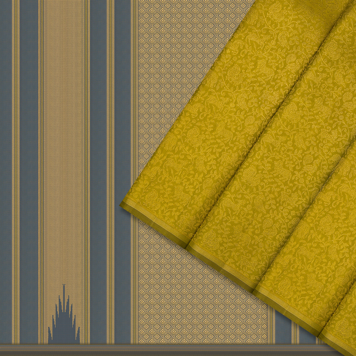 Kanakavalli Kanjivaram Silk Sari 25-595-HS001-04797 - Cover View