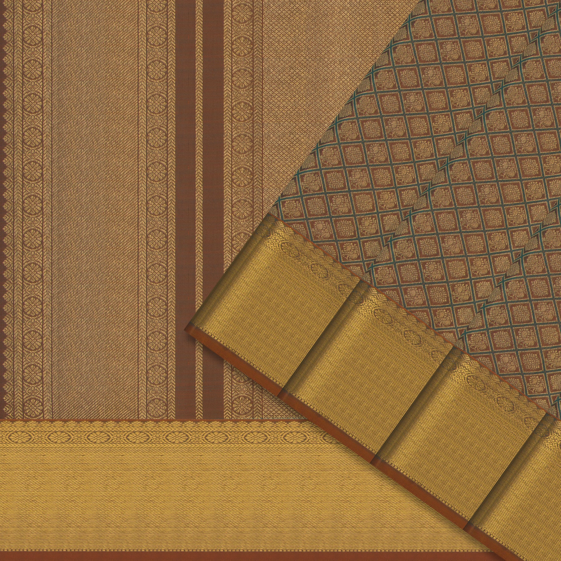 Kanakavalli Kanjivaram Silk Sari 25-595-HS001-04813 - Cover View