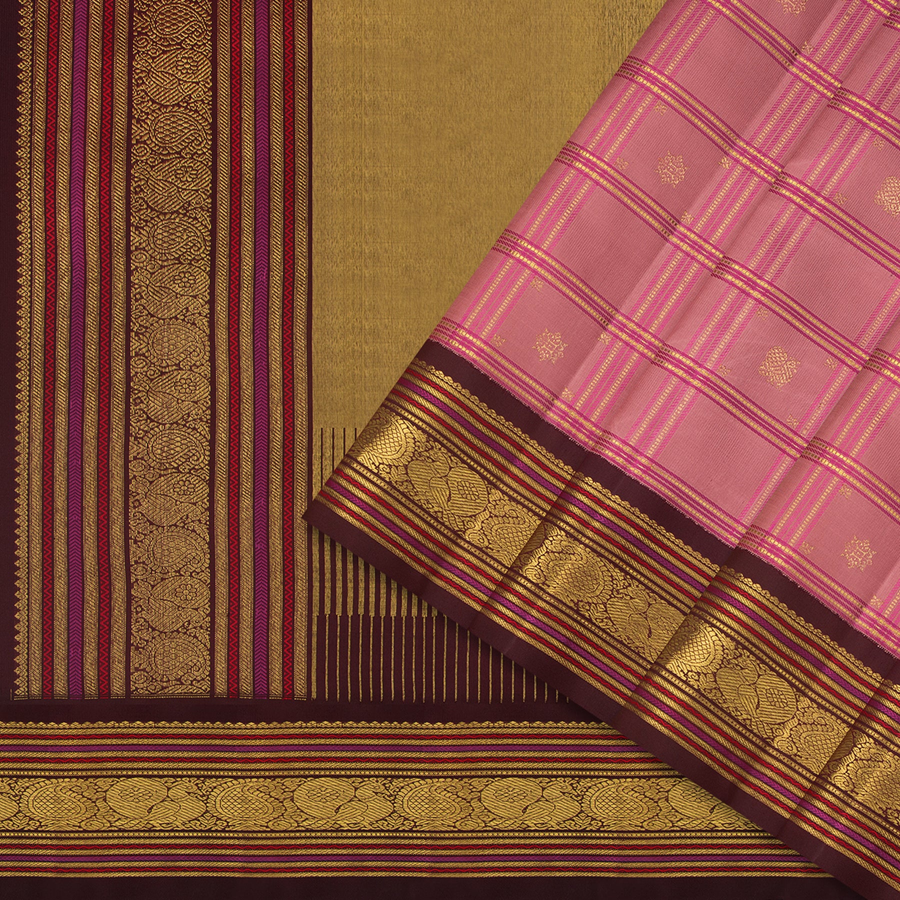 Kanakavalli Kanjivaram Silk Sari 25-595-HS001-04825 - Cover View